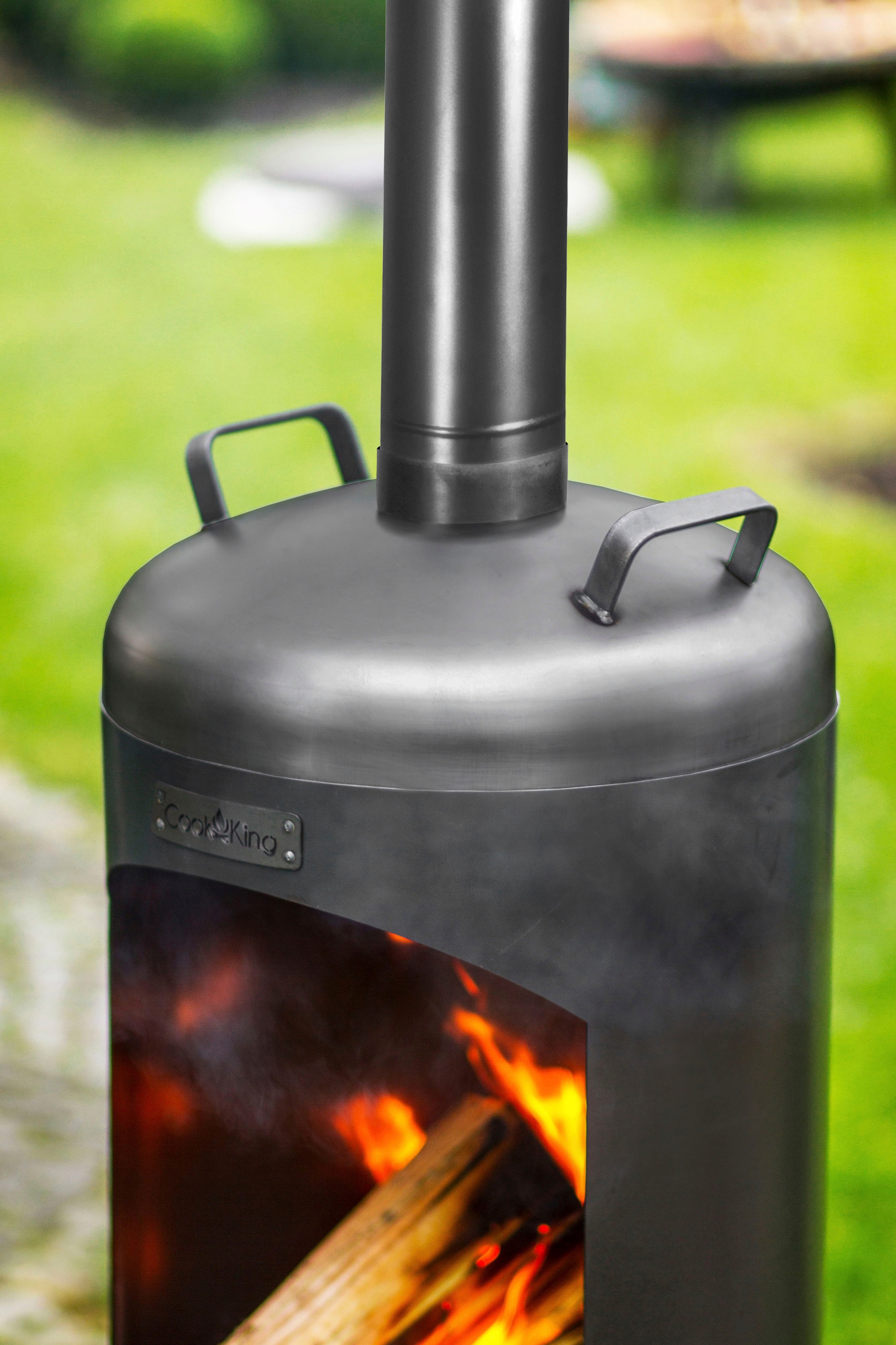 CookKing Gartenkamin »Faro«, 40x40x158 cm