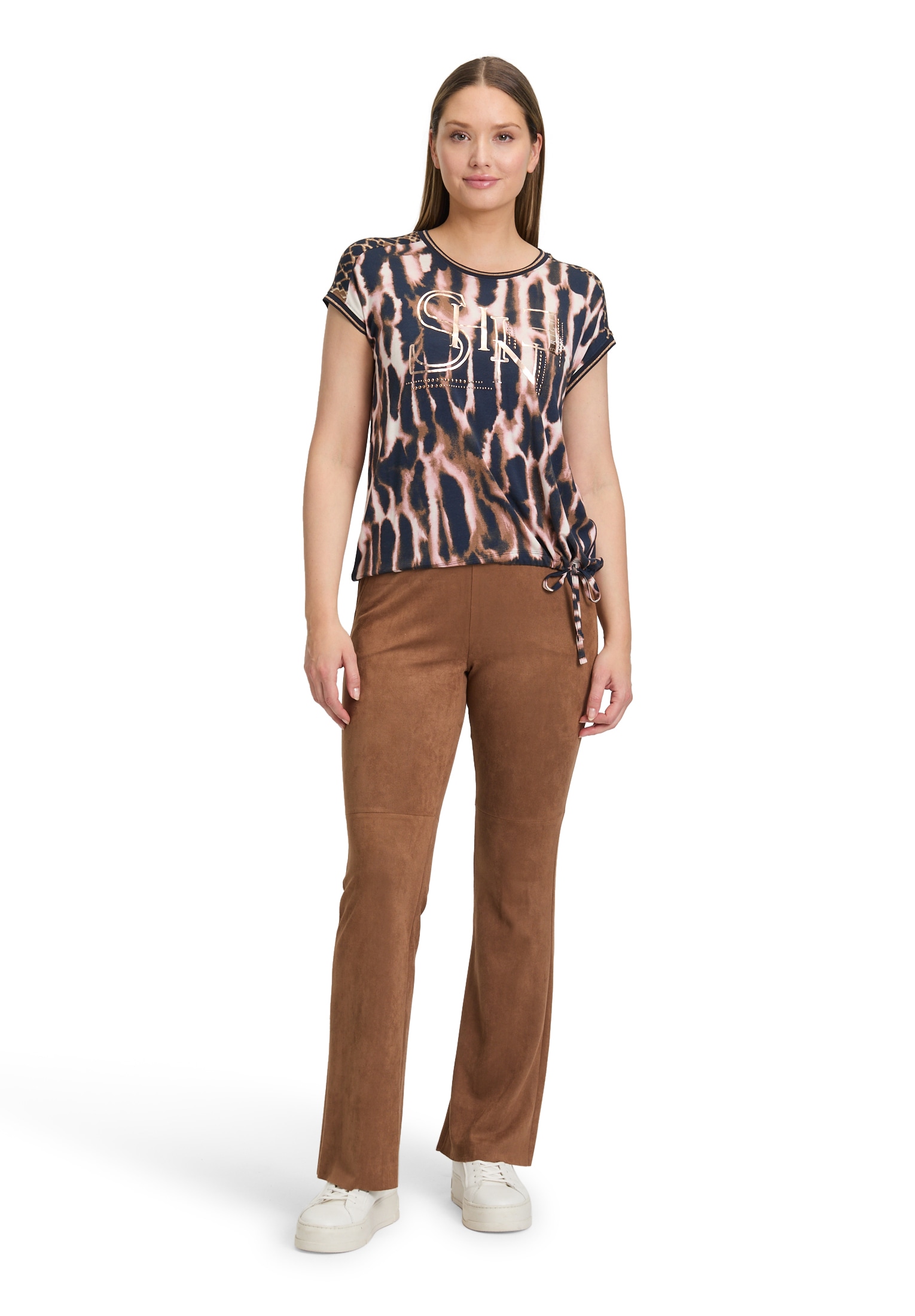 Betty Barclay Kurzarmshirt »Betty Barclay Printshirt mit Tunnelzug«, (1 tlg.)