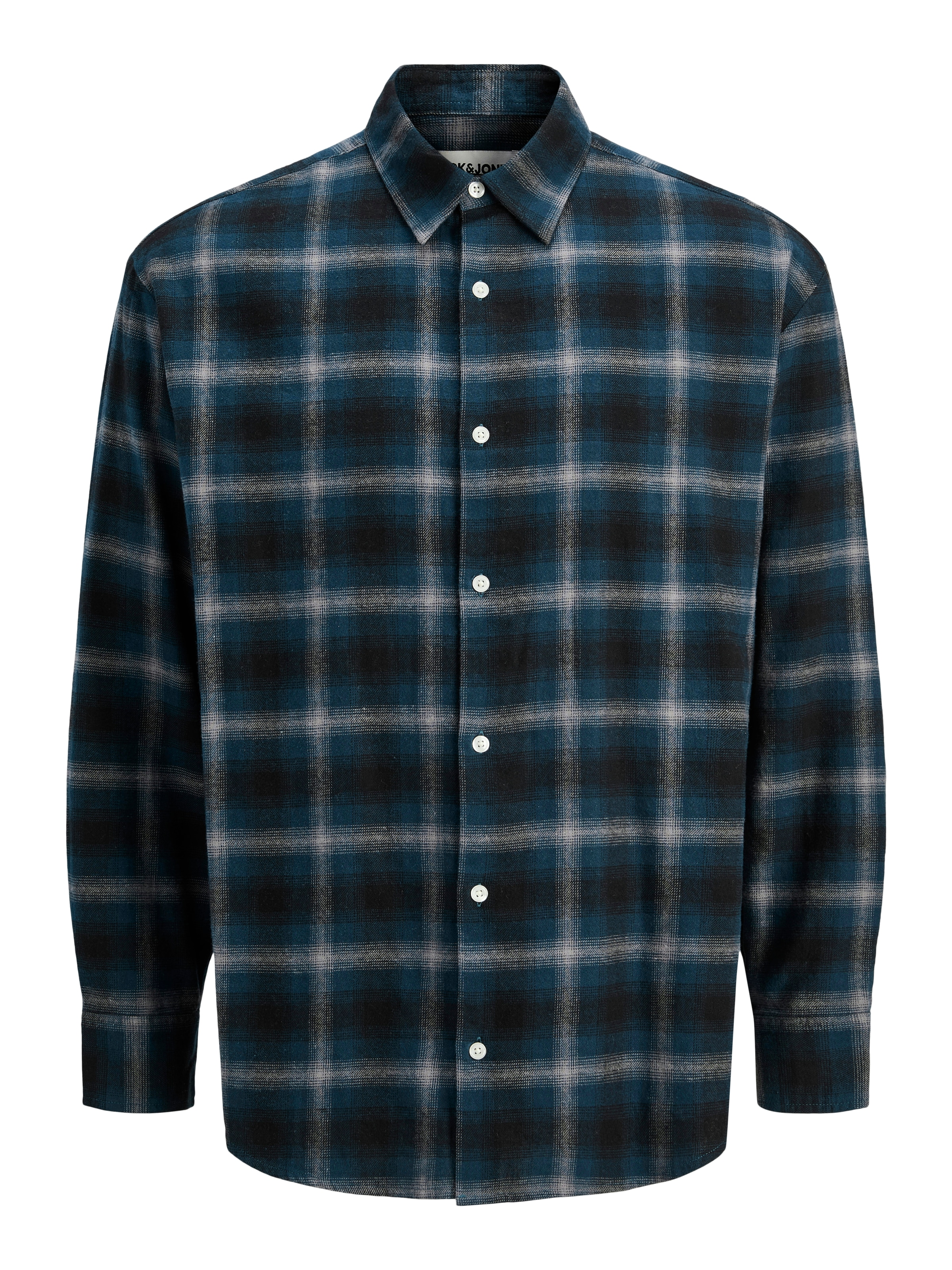 Jack & Jones Langarmhemd »JCOCOVER CHECKED FLANNEL SHIRT LS«