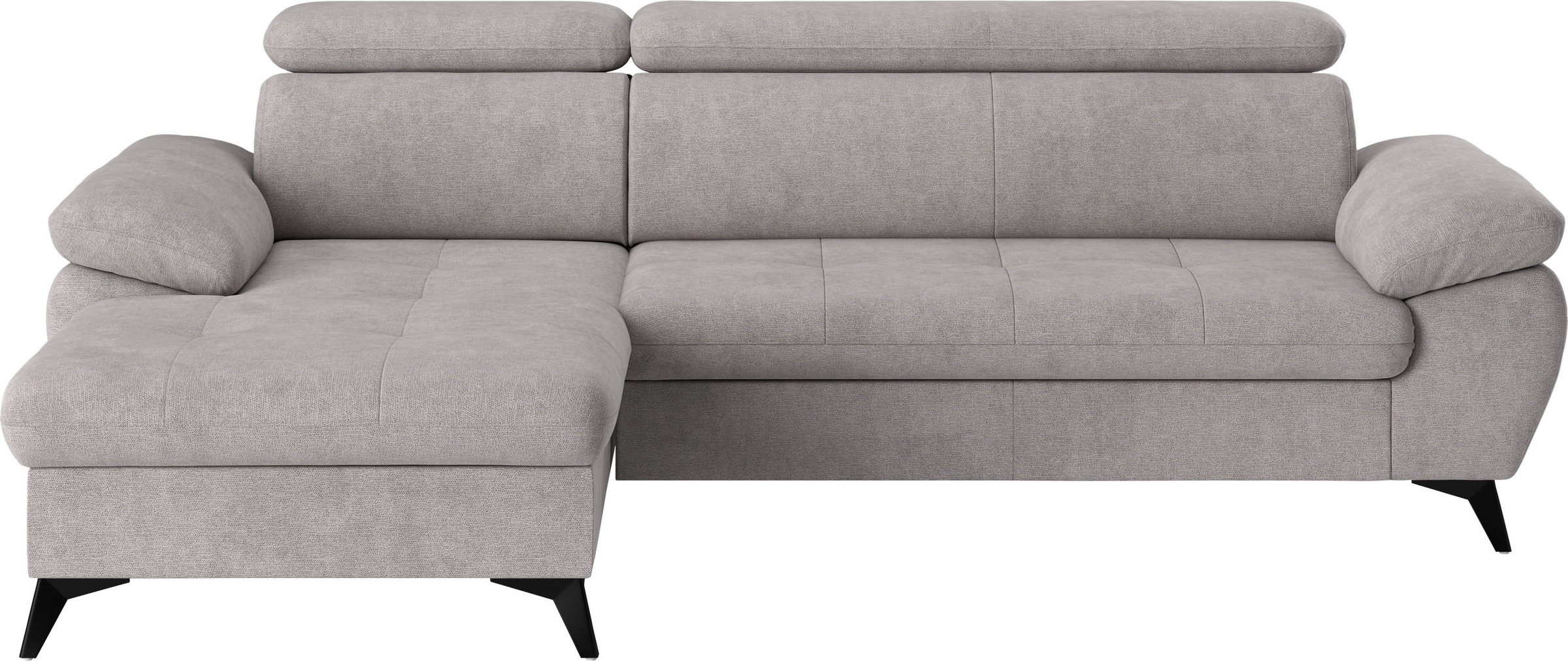 COTTA Ecksofa "Hudson L-Form", mit Kopfteilverstellung, wahlweise mit Bettf günstig online kaufen