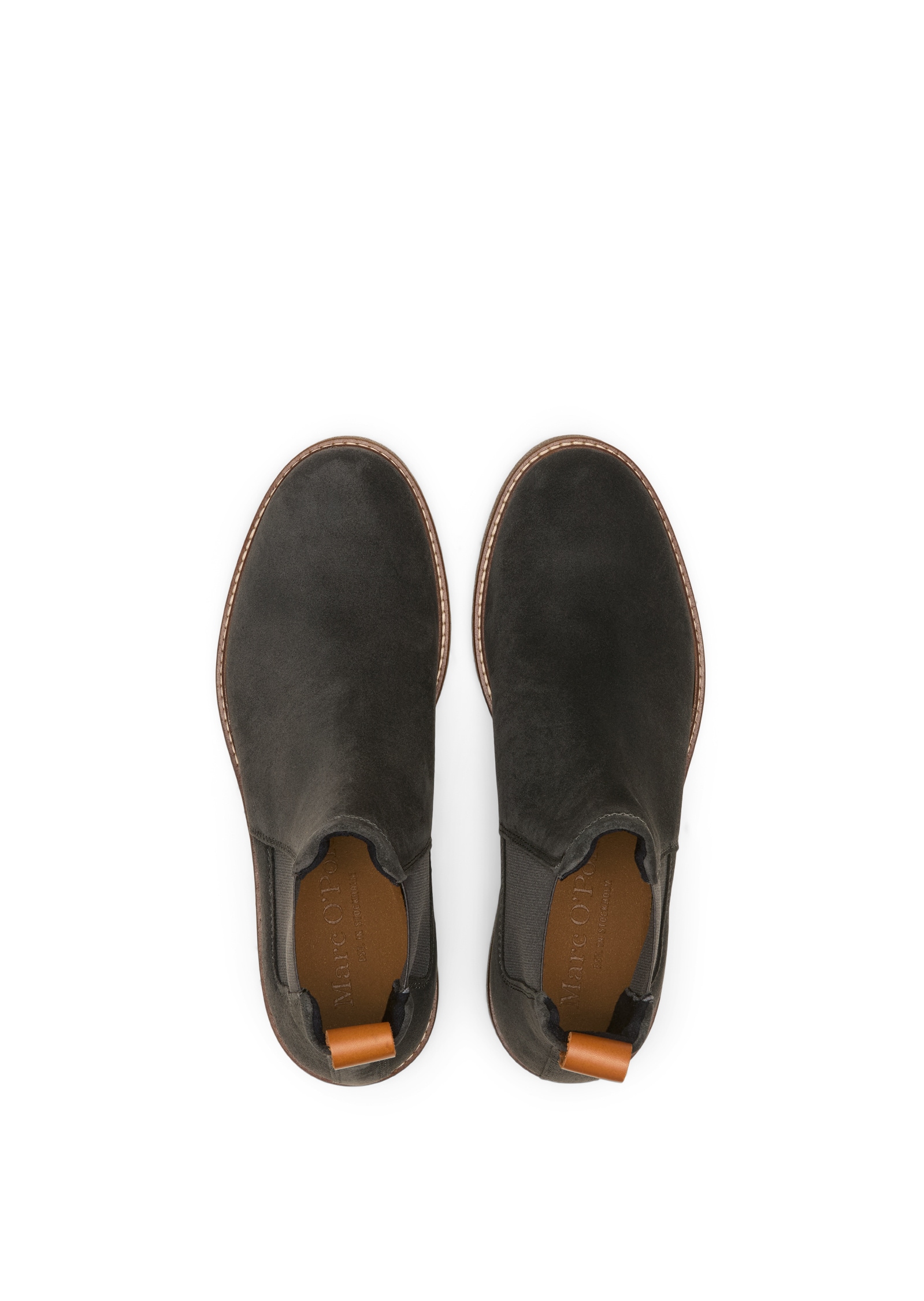 Marc O'Polo Chelseaboots »aus softem Velours-Rindleder«