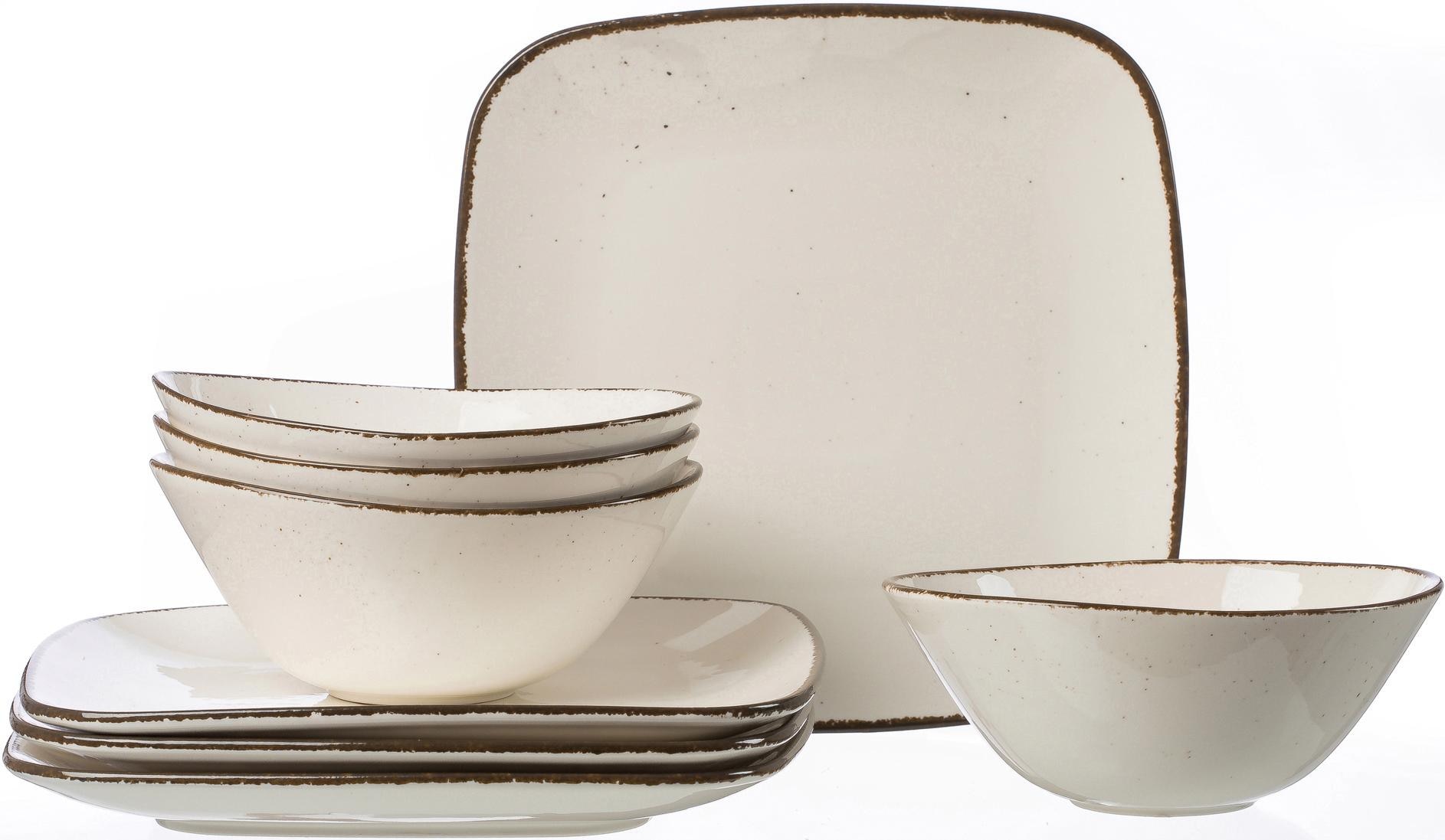 Ritzenhoff & Breker Tafelservice "Geschirr-Set CASA" Vintage Look, 8 Teile, günstig online kaufen