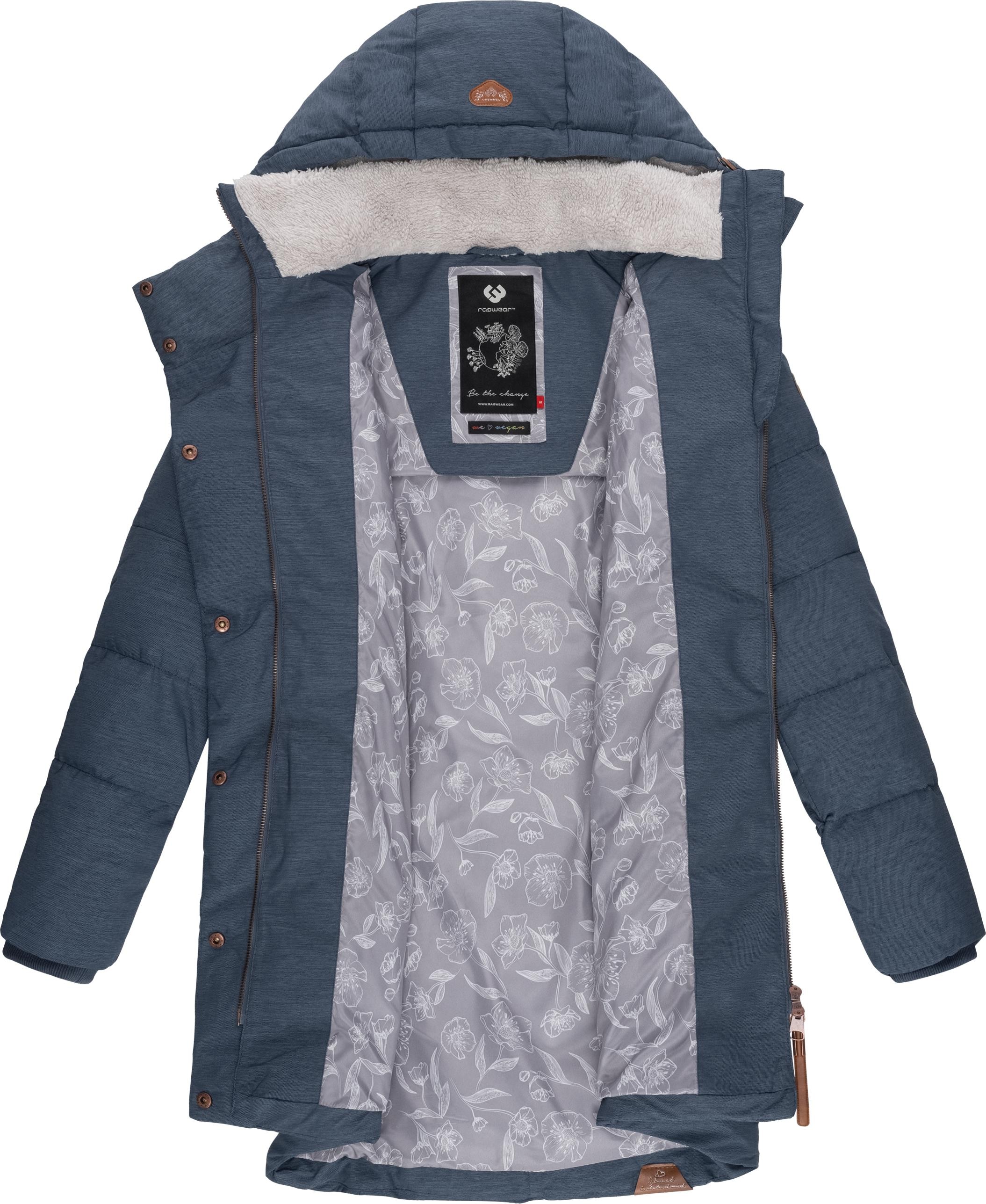 kaufen BAUR online »Pavla«, und Winterparka | mit Kapuze Ragwear stylischer Wintermantel Teddyfutter