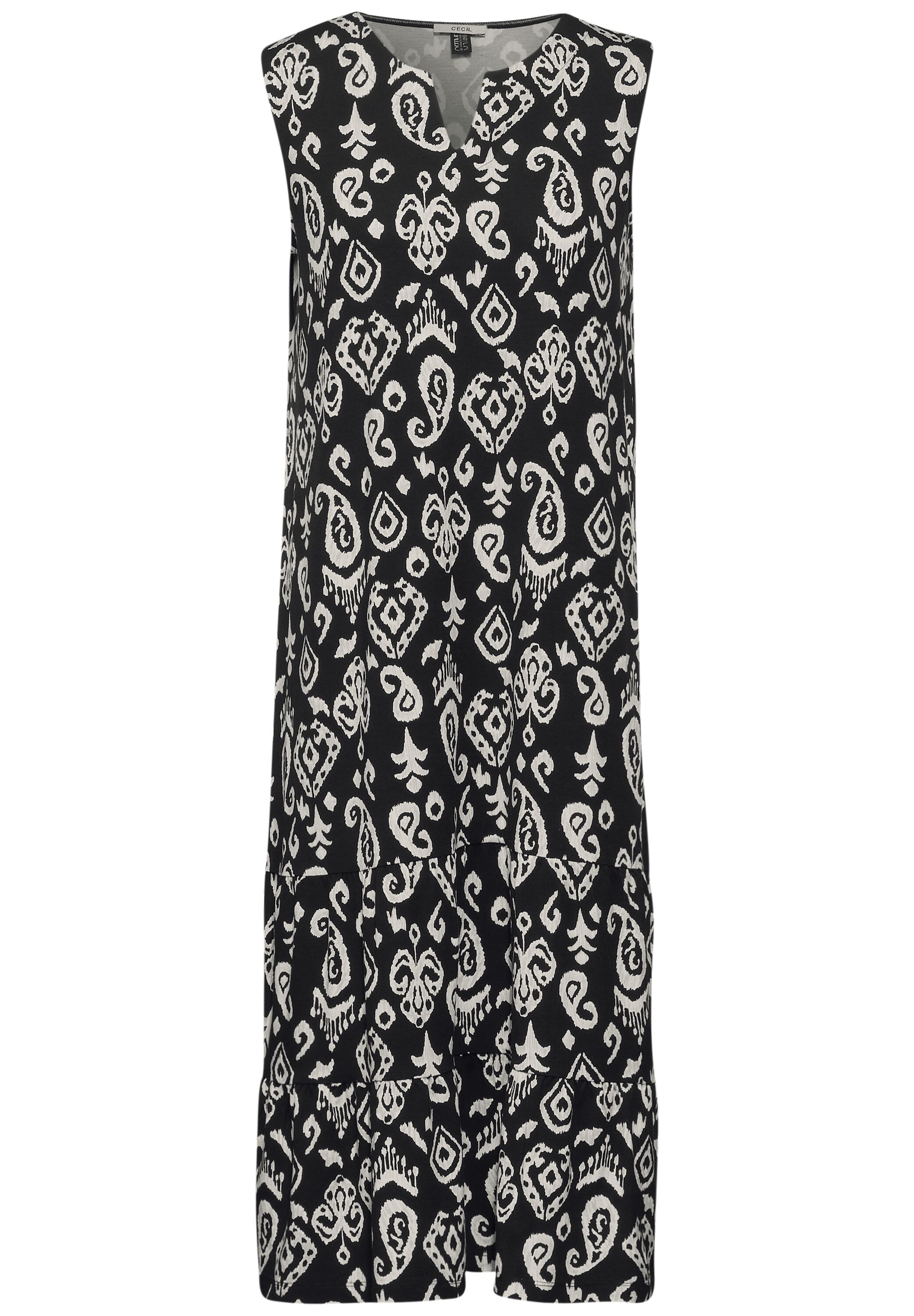 Cecil Jerseykleid, mit All-Over Print