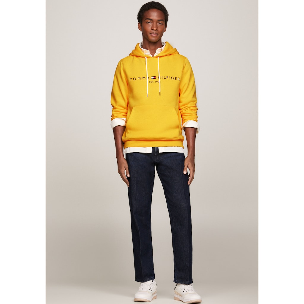 Tommy Hilfiger Kapuzensweatshirt »TOMMY LOGO HOODY«, mit Kapuze und Kängurutasche