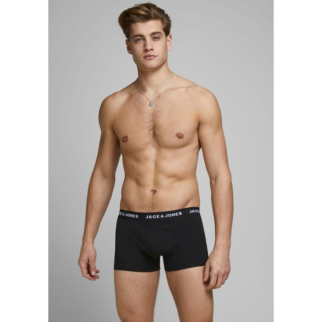 Jack & Jones Trunk »JACBASIC PLAIN TRUNKS 5 PACK«, (Packung, 5 St.)