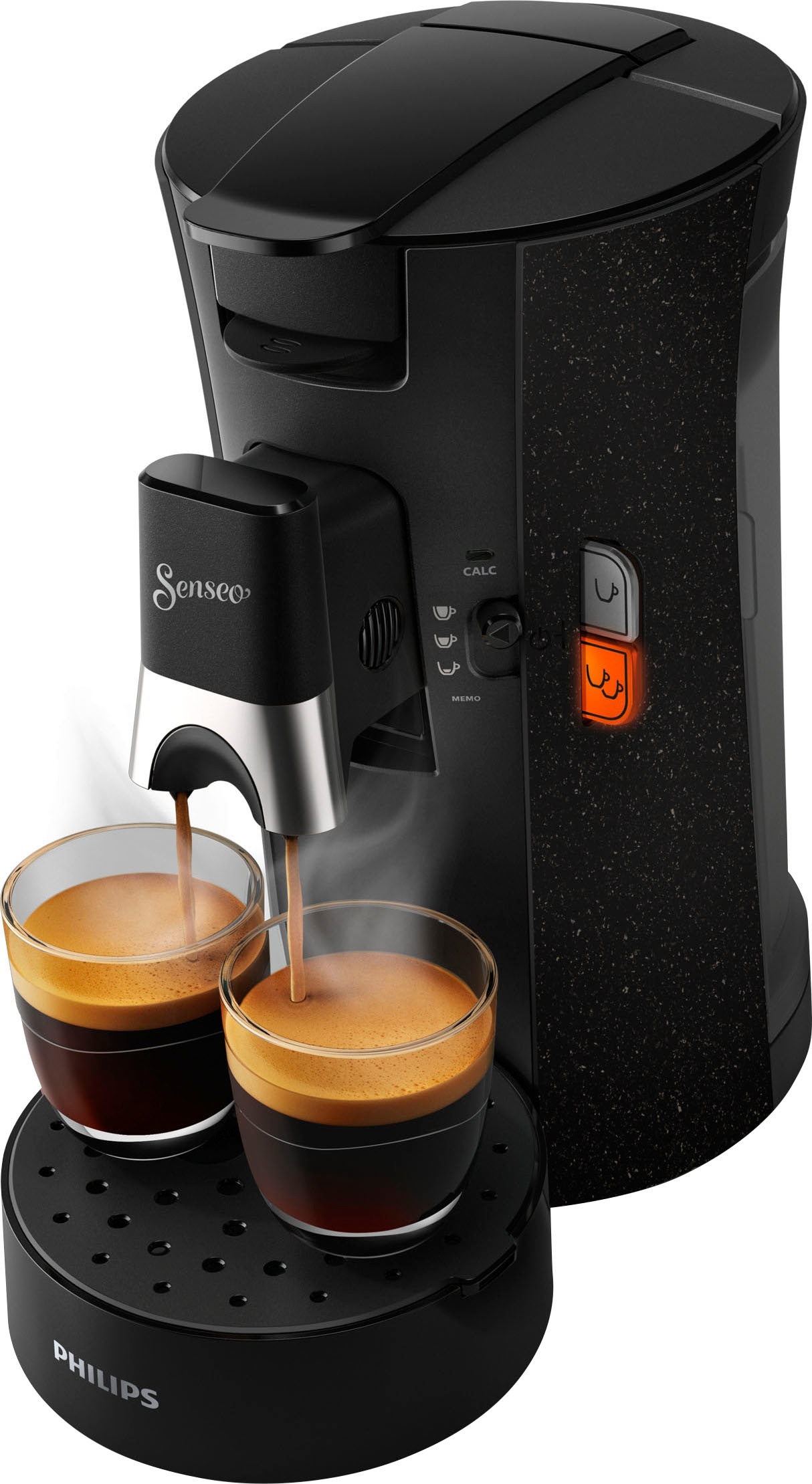 schwarz Philips Kaffeepadmaschine im UVP, Wert CSA240/20«, ECO Senseo - von € Gratis- inkl. 14 BAUR »Select Zugaben |