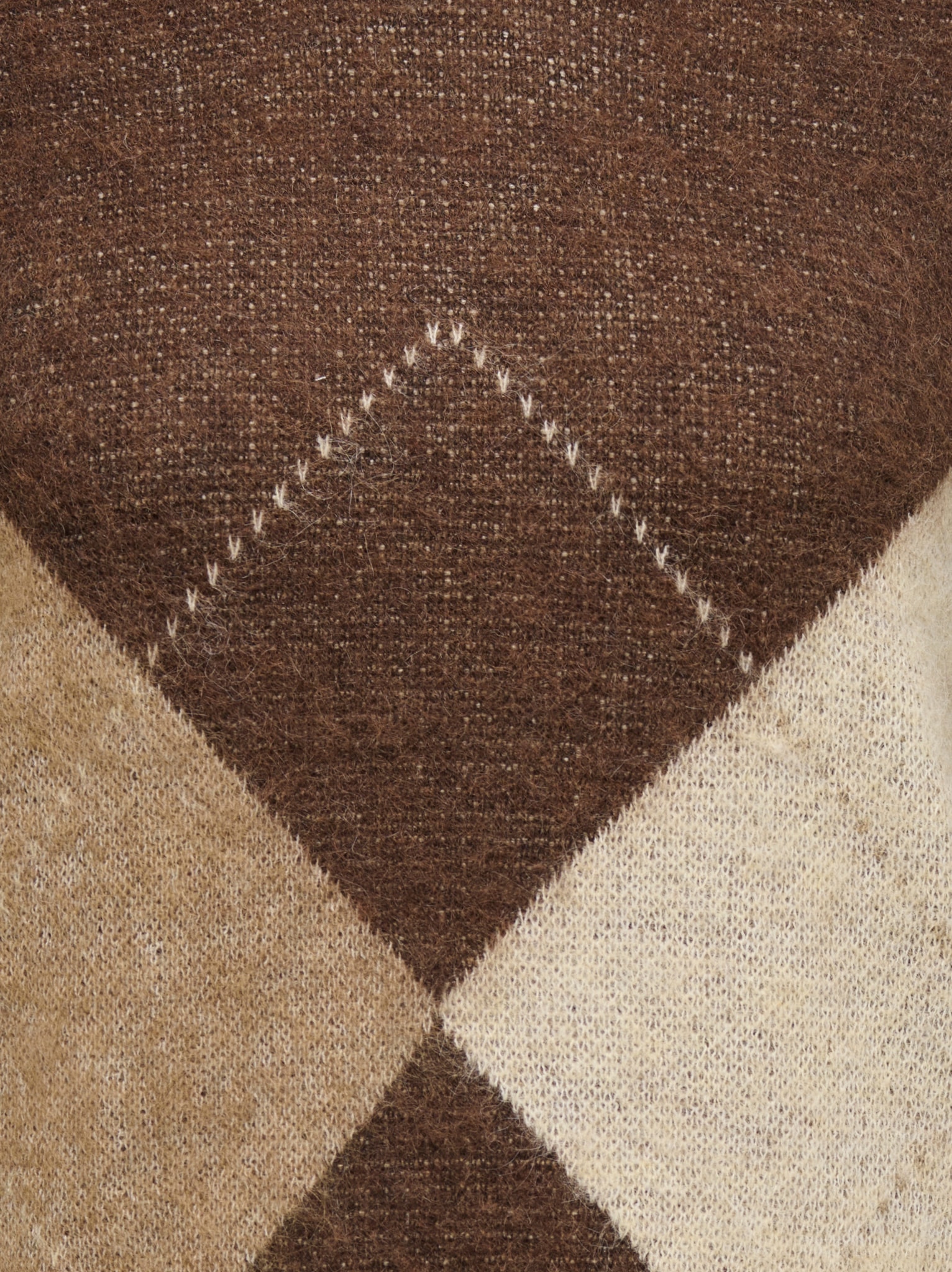 ONLY CARMAKOMA Strickpullover »CARNOEME JQ LS O-NECK KNT NOOS« Materialmix, regular fit