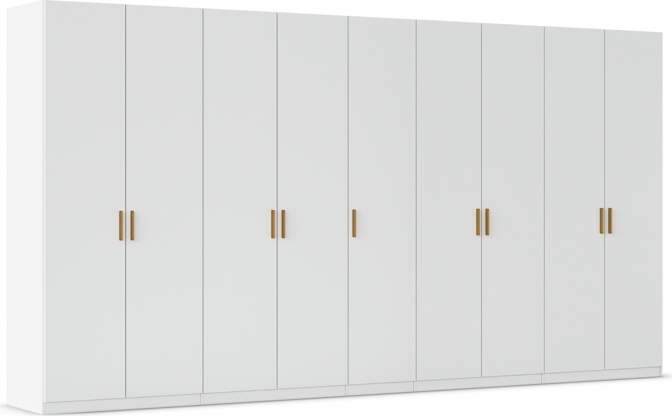 OTTO home Kaminumbauschrank "Schrank Möbel Schlafzimmer Garderobe Kinderzimmer WELTNEUHEIT ZELLARA" PATENTIERTES SCHNELLMONTAGESYSTEM Griff Goldfarben MADE IN GERMANY