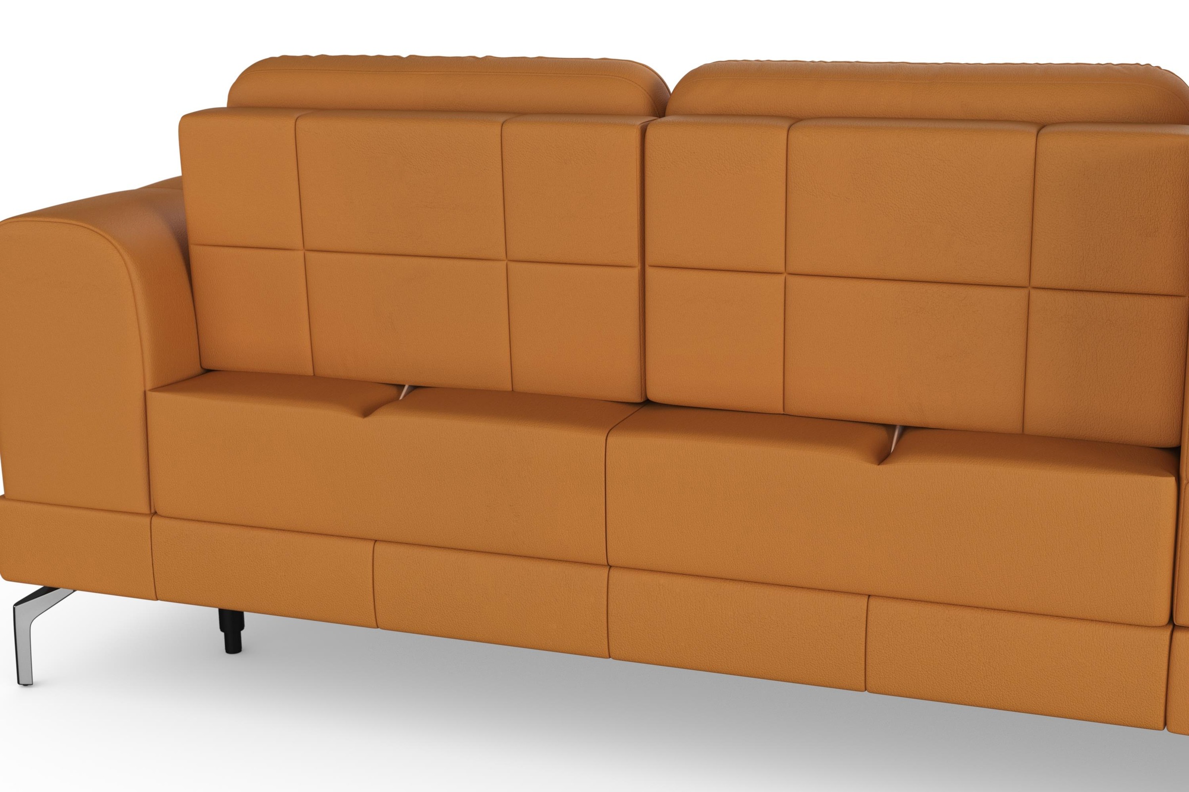 sit&more Ecksofa »Bendigo L-Form«, inklusive Sitztiefenverstellung, Bodenfreiheit 15 cm, 2 Fußfarben