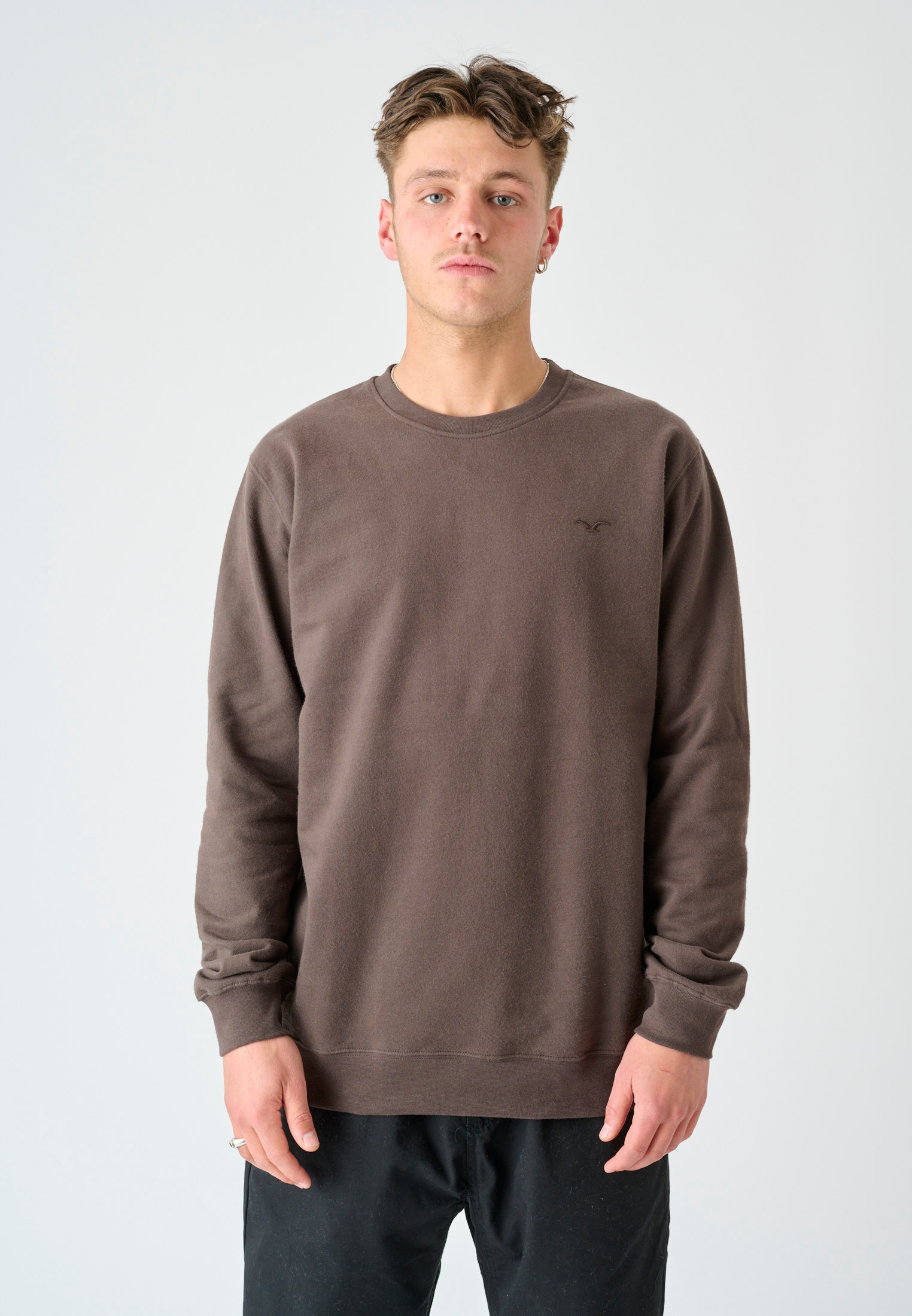 BAUR Sweatshirt Möwen-Stickerei | mit »Ligull«, Cleptomanicx bestellen kleiner ▷