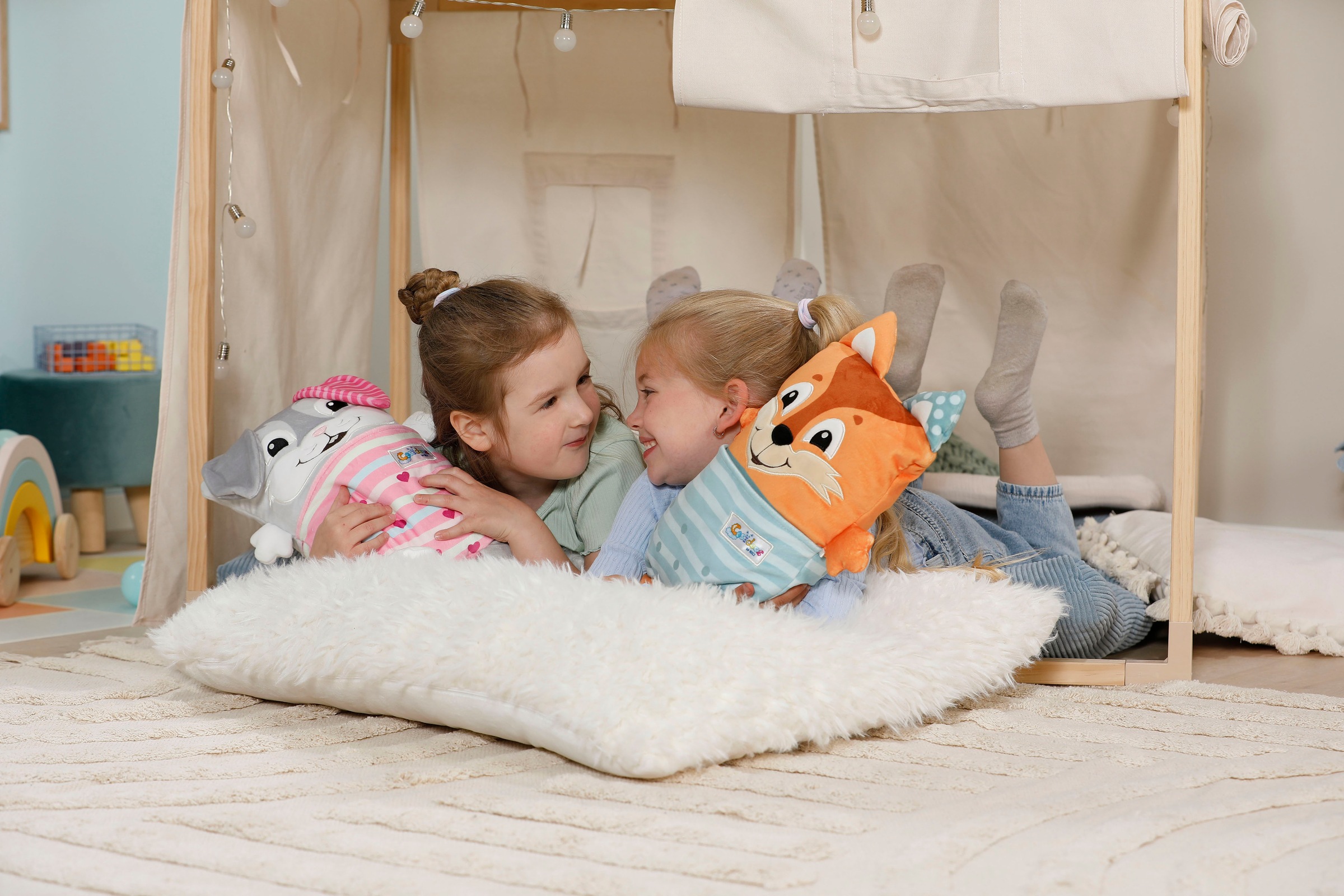 Nici Kuscheltier »Cosidoos, Fuchs mit Wendefunktion 30x20 cm«