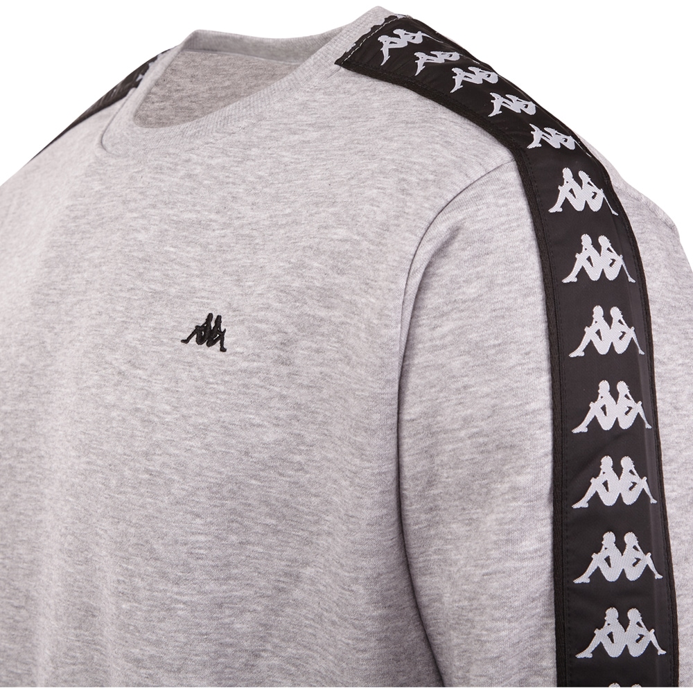 hochwertigem Friday Kappa Black in | Sweatshirt, BAUR Materialmix