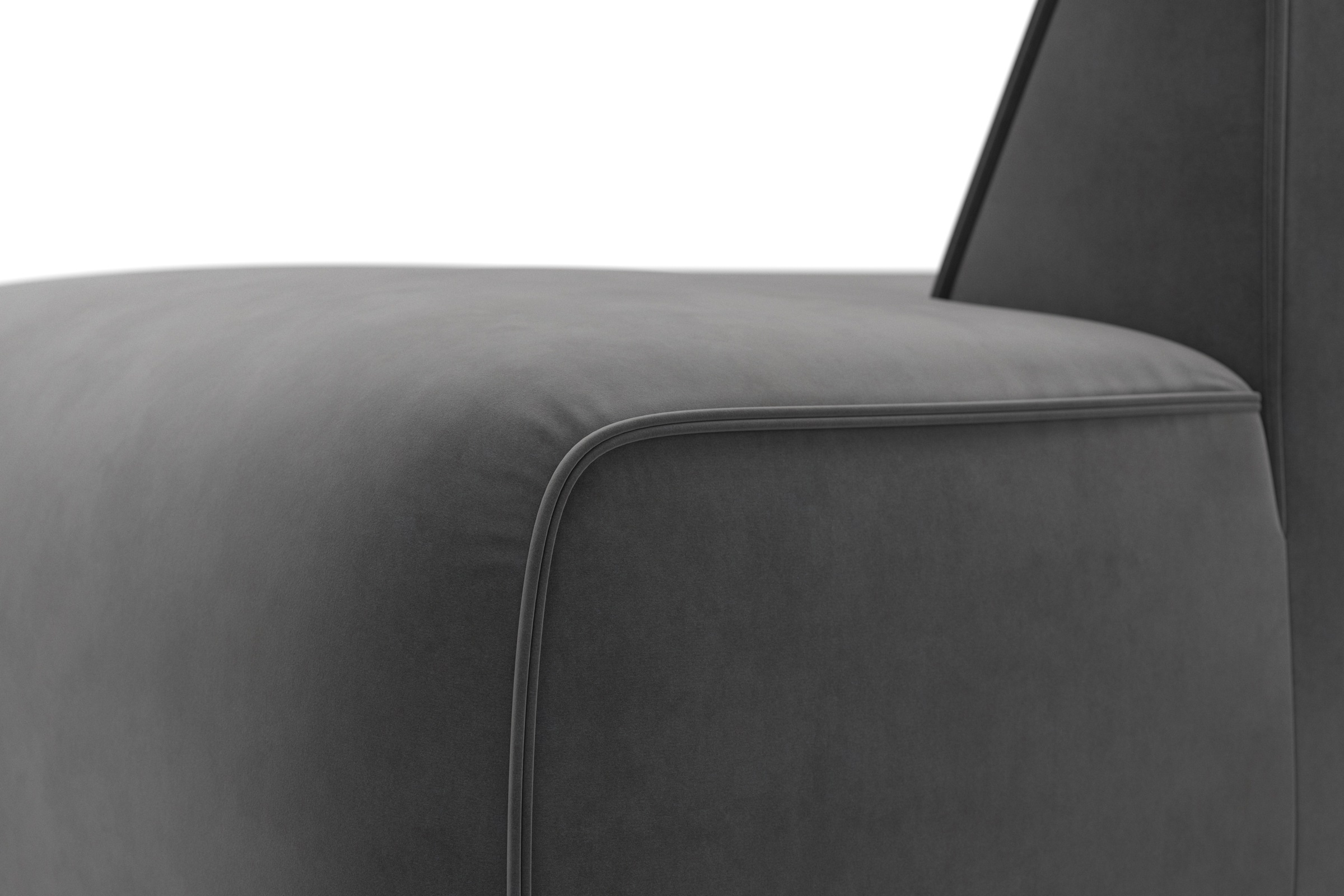RAUM.ID Ottomane »Merid Chaiselongue, Maße B/T/H: 100/162/70 cm«, als Modul oder separat verwendbar, für individuelle Zusammenstellung