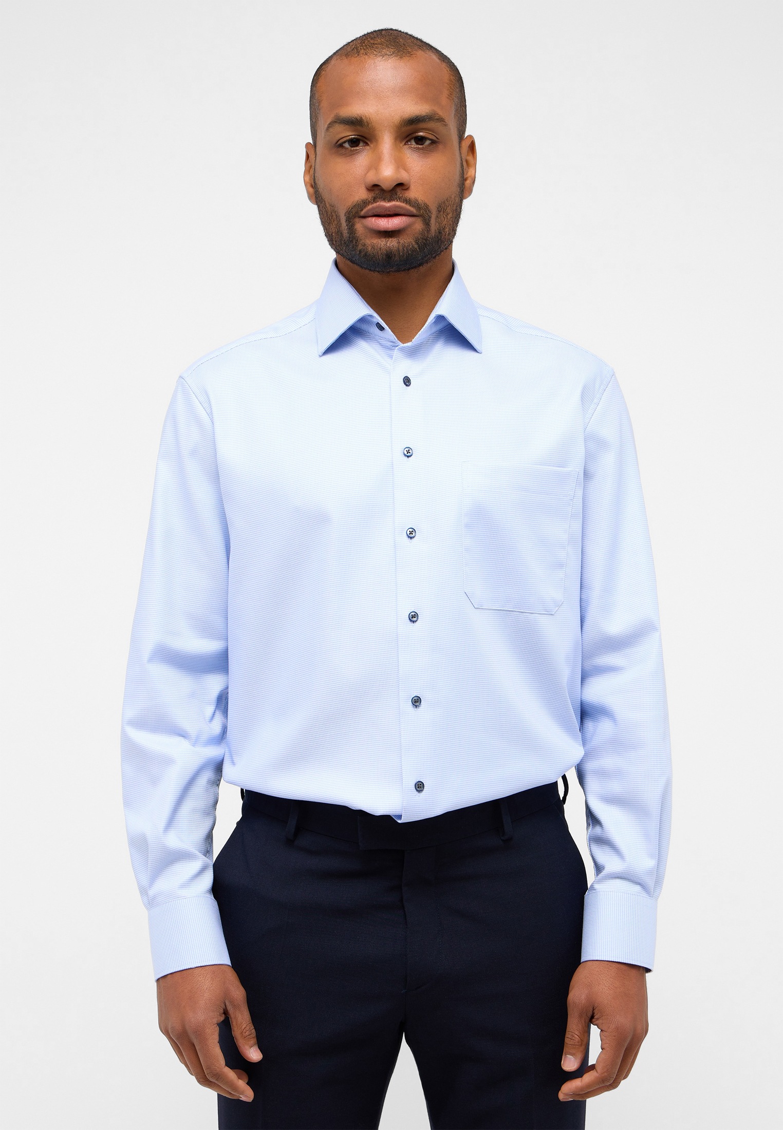 Eterna Langarmhemd "COMFORT FIT", NON IRON (bügelfrei) günstig online kaufen