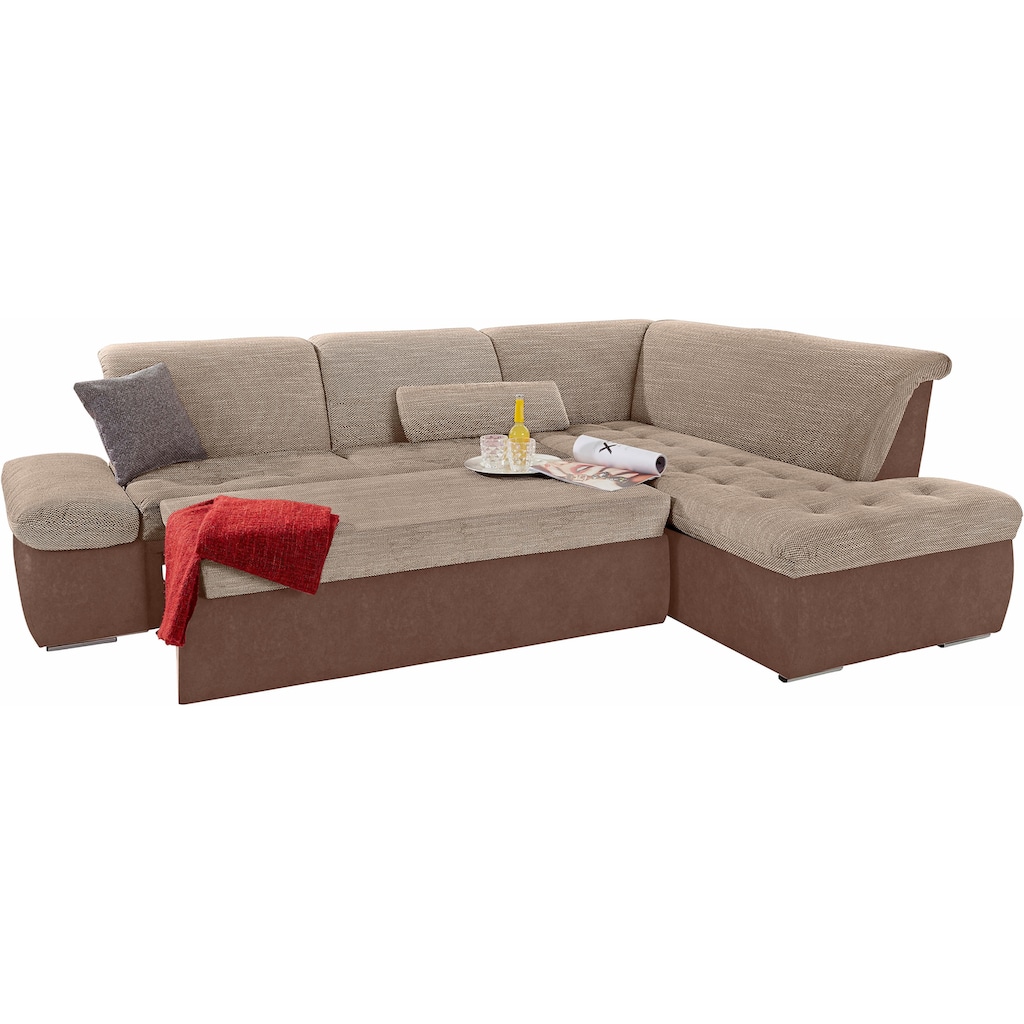 DOMO collection Ecksofa »Aldo L-Form«