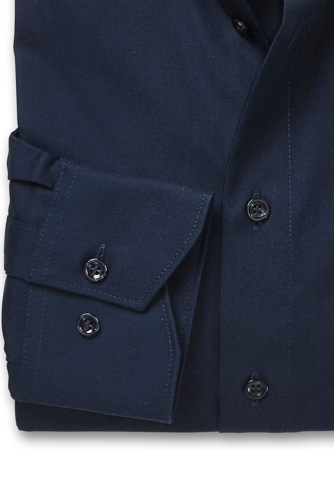 Thumbnail - MARVELIS Langarmhemd modern fit, Businesshemd, bügelfrei, New-Kentkragen