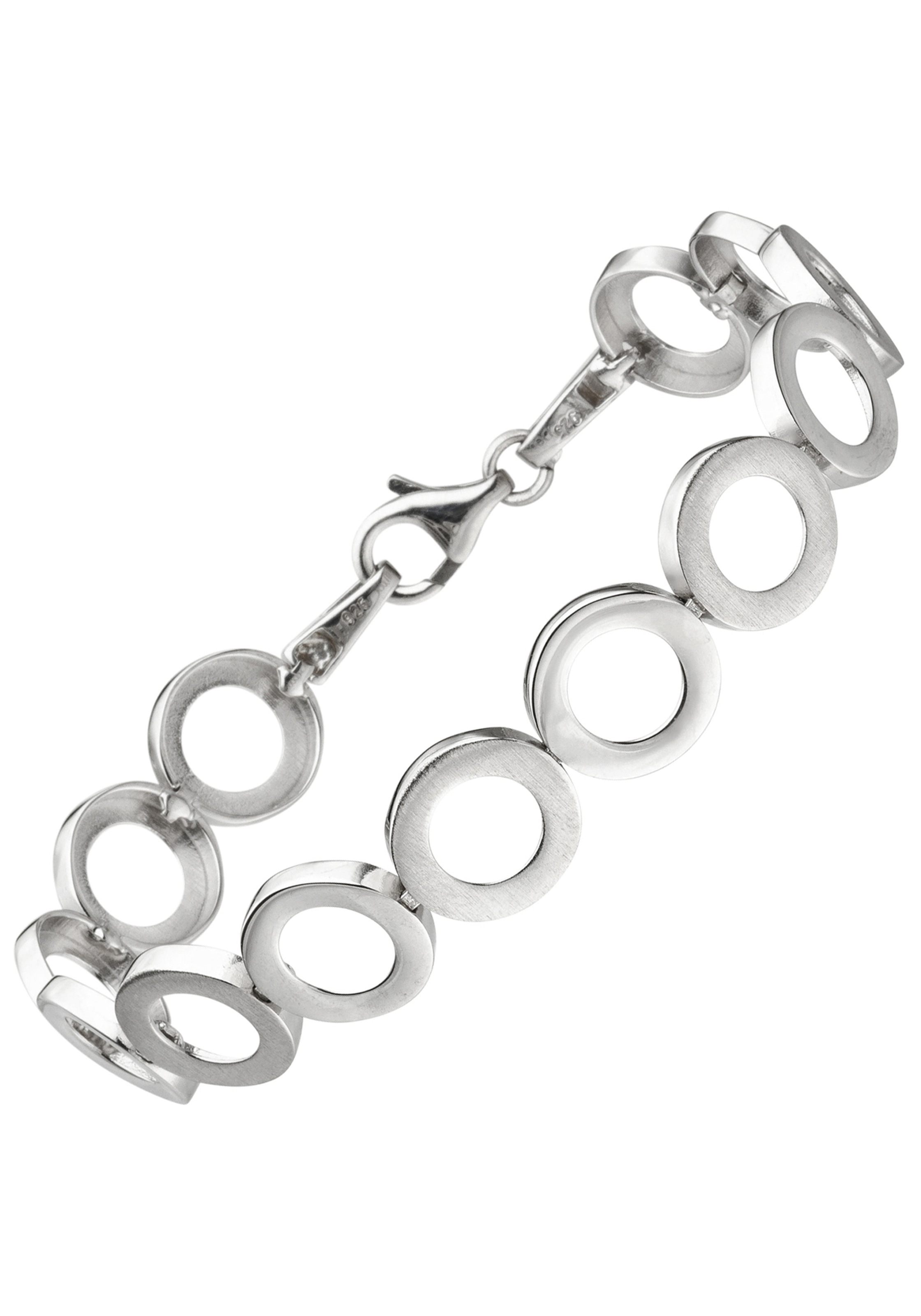 JOBO Armband 925 Silber matt 19 cm