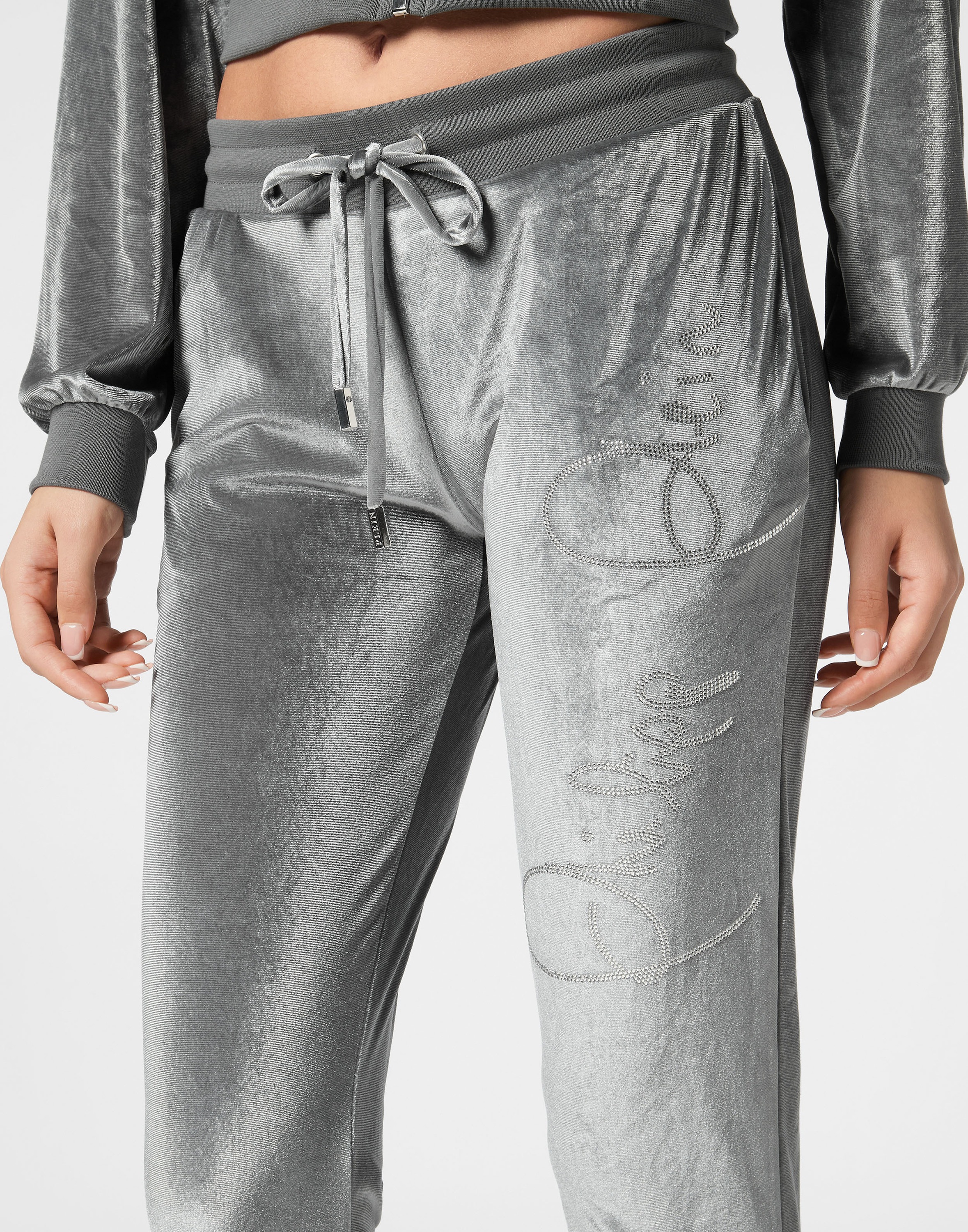 PHILIPP PLEIN Jogginghose »Signature Mit Schmucksteinen«