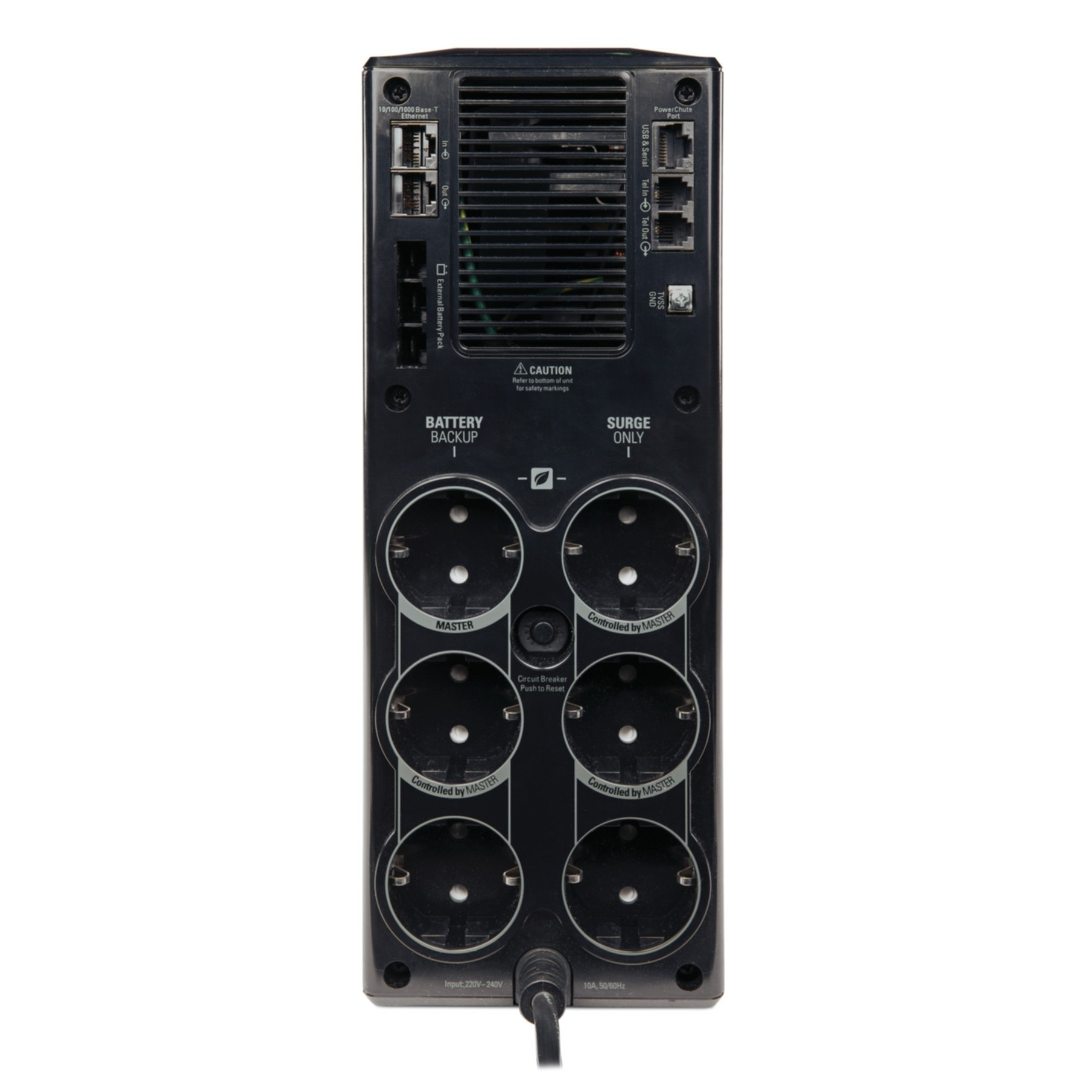APC USV-Anlage »APC Back-UPS PRO BR1500G-GR - USV, 1500VA, 6x Steckdose, USB, erweiter«