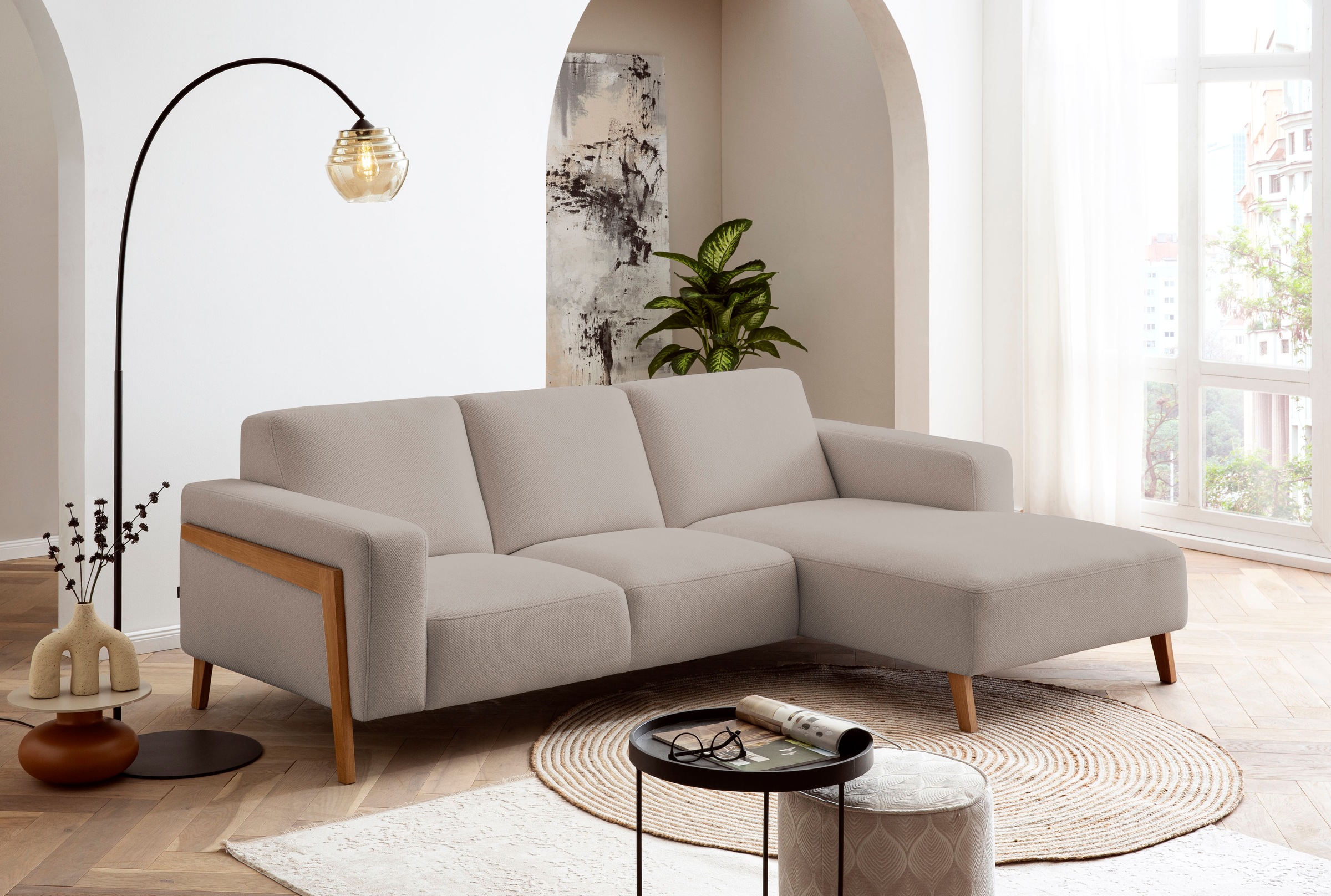 exxpo - sofa fashion Ecksofa "Starr Scandic Design, tolle Verarbeitung, beq günstig online kaufen