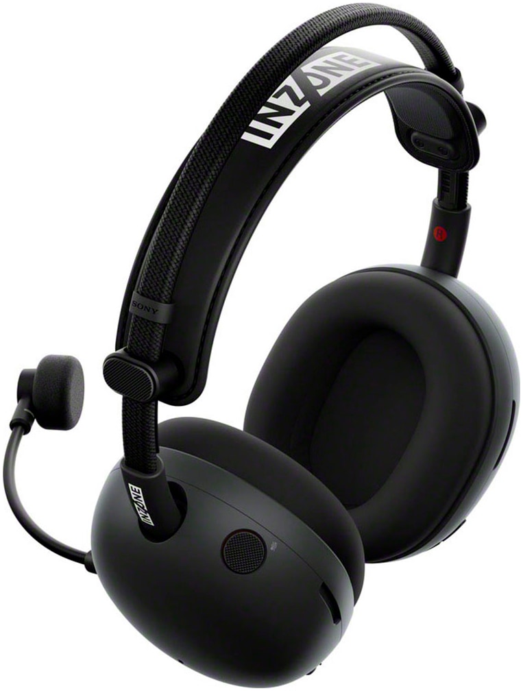 Sony Gaming-Headset »INZONE H9 II«, A2DP Bluetooth-AVRCP Bluetooth-Bluetooth-HFP-HSP, Adaptive Noise-Cancelling-Freisprechfunktion-Mikrofon abnehmbar-Rauschunterdrückung-Stummschaltung-Transparenzmodus
