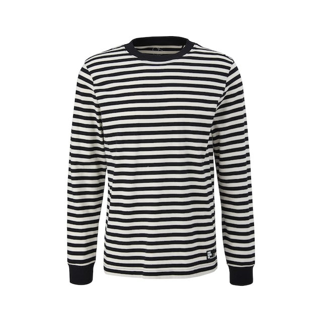 ▷ BAUR QS Langarmshirt, Label-Patch | bestellen mit