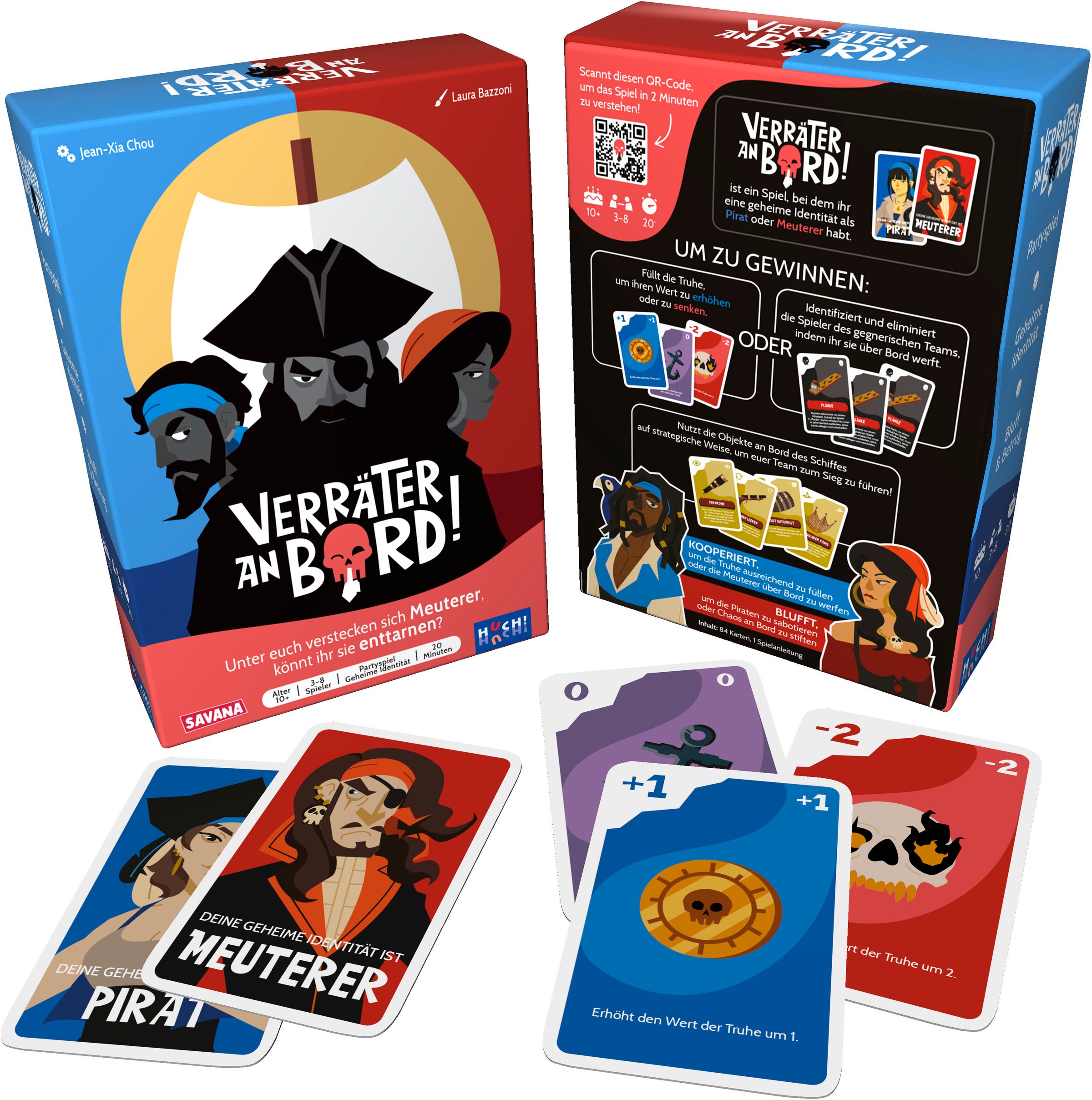 HUCH! Spiel »Verräter an Bord«
