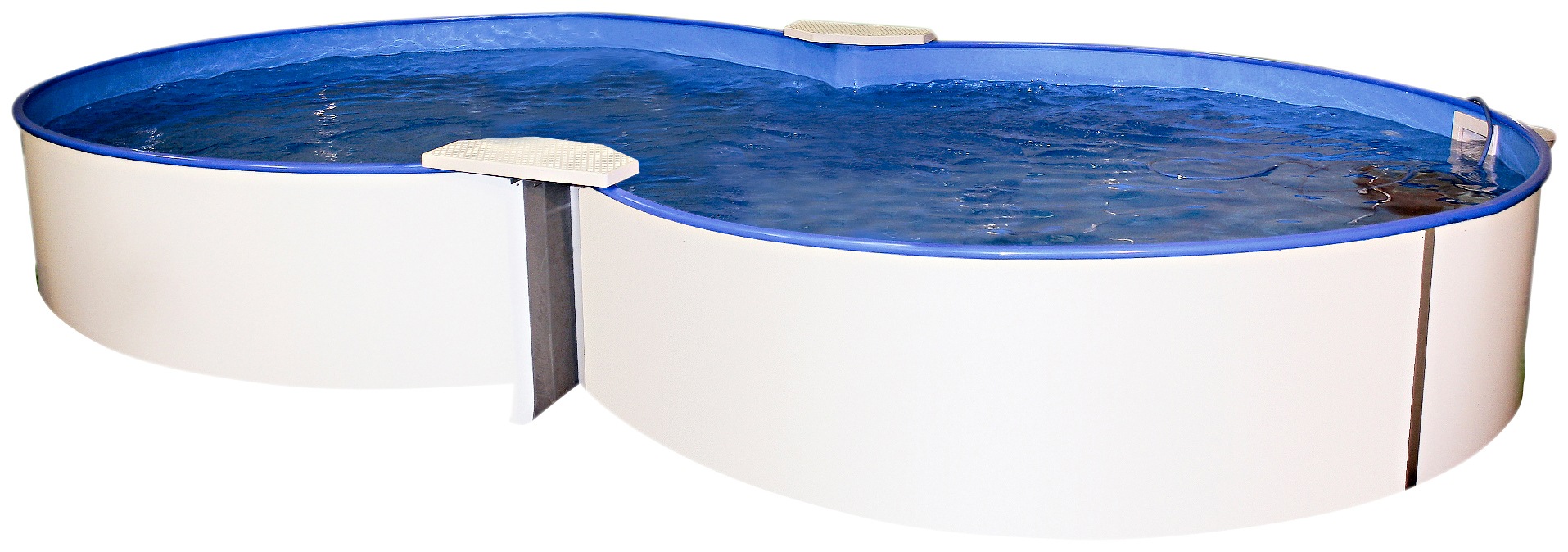 Thumbnail - KONIFERA Achtformpool "MONACO 1" Höhe 120 cm, in versch. Größen