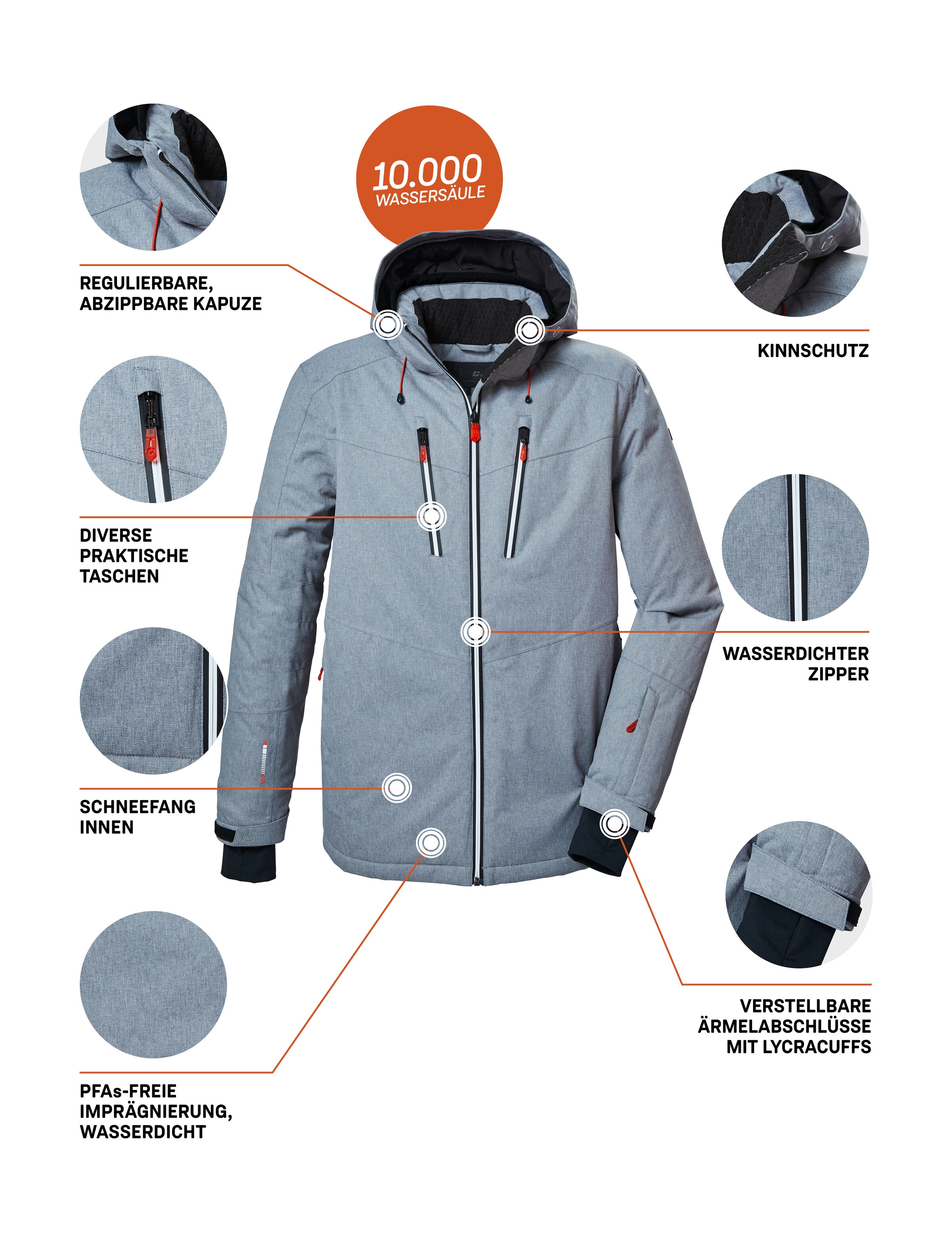 Killtec Skijacke »KSW 310 MN SKI JCKT«