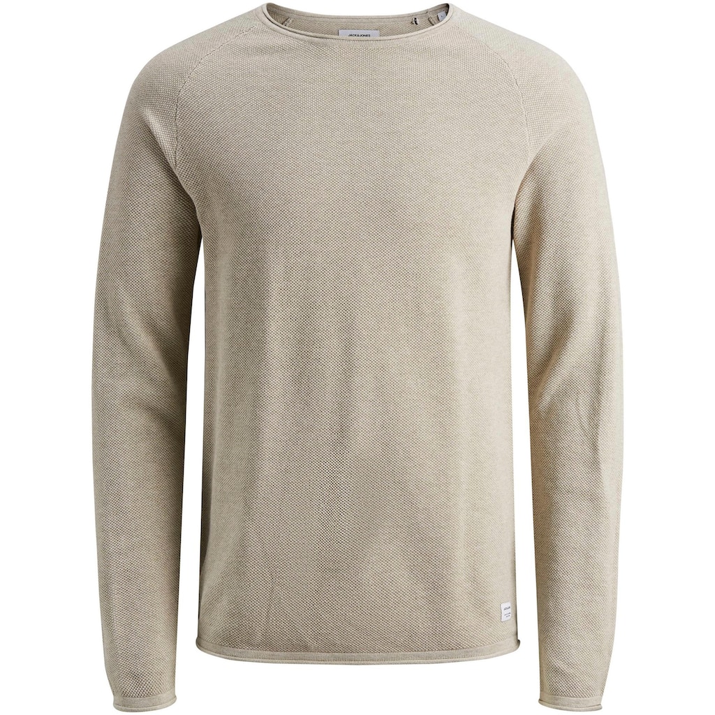 Jack & Jones Rundhalspullover »HILL KNIT«