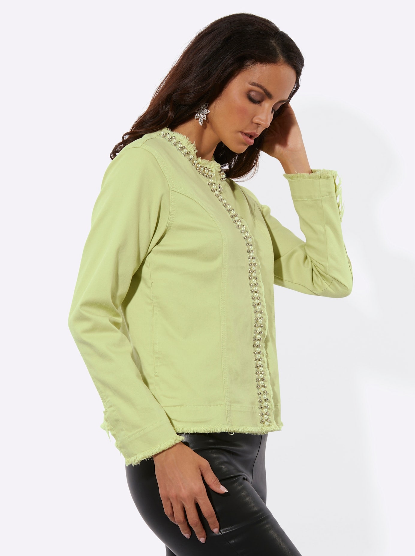 creation L Jeansblazer »Lyocell-Baumwoll-Mix-Blazer«