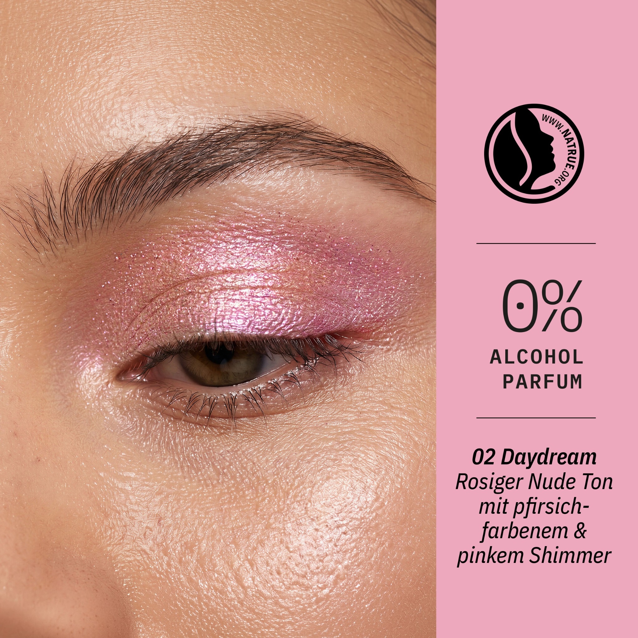 SANTE Lidschatten »Eyeshadow Aura Shade« Lidschatten, mit Duochrom Finish, langanhaltend