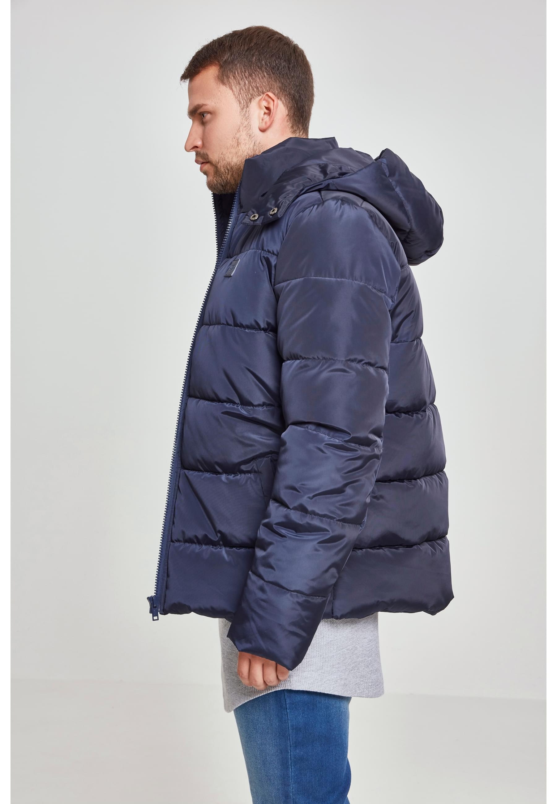 URBAN CLASSICS Allwetterjacke »Urban Classics Herren Hooded Puffer Jacket«, (1 St.), mit Kapuze