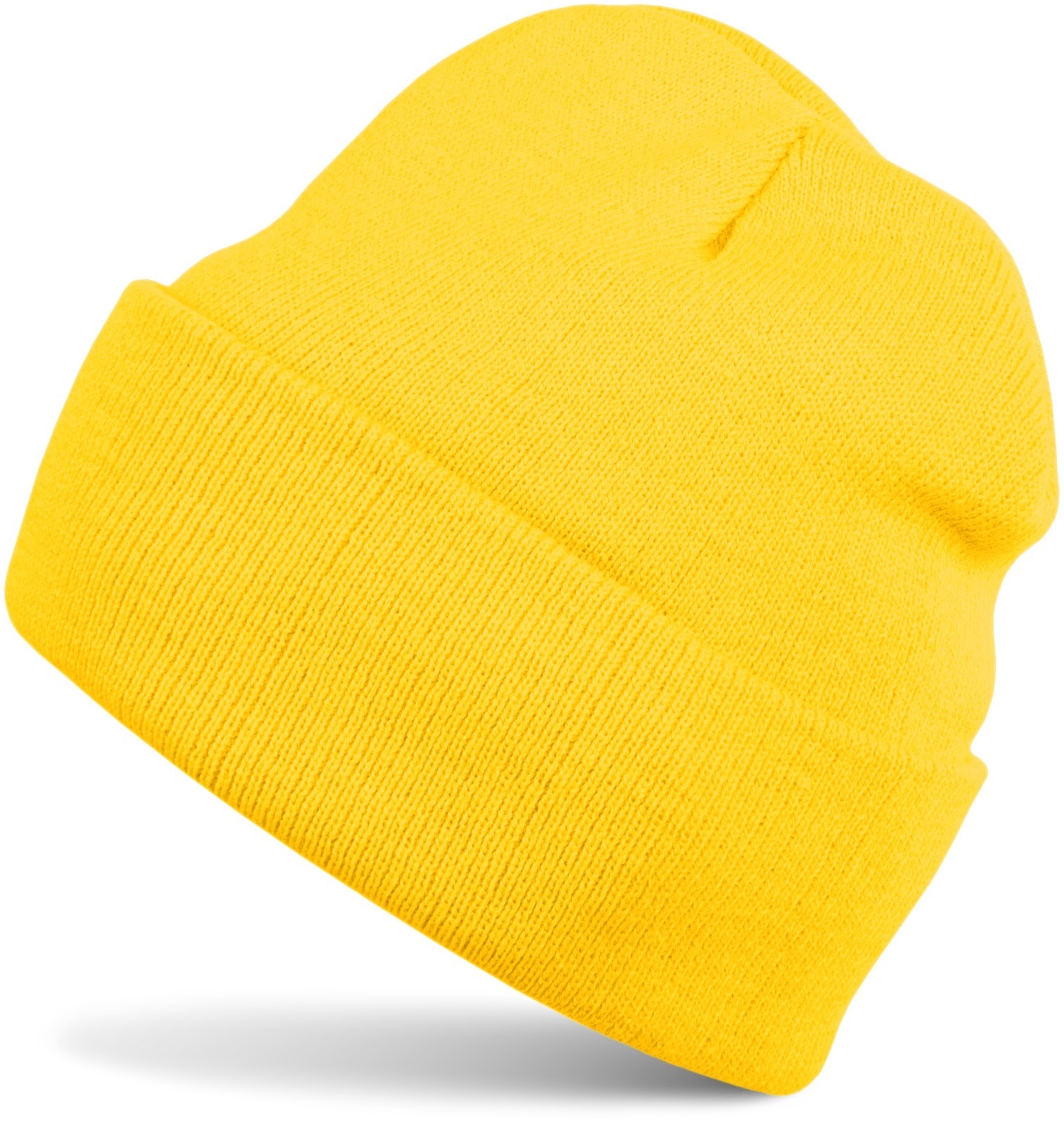 styleBREAKER Strickmütze "Winter Strickmütze mit Krempe" 1 Stk.