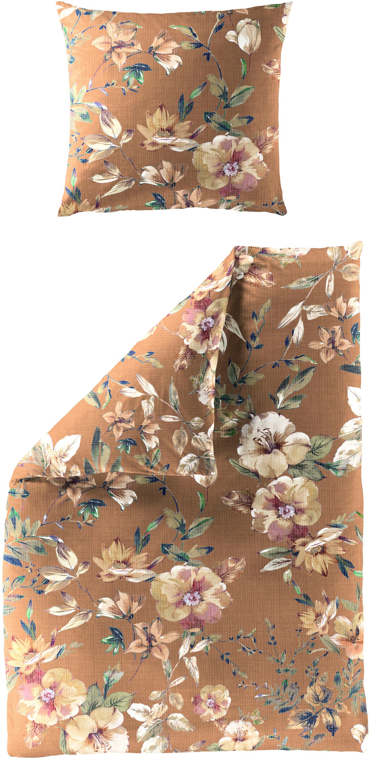 BIERBAUM Bettwäsche "5280" 2 Stk. Mako-Satin, 100 % Baumwolle, pflegeleicht günstig online kaufen