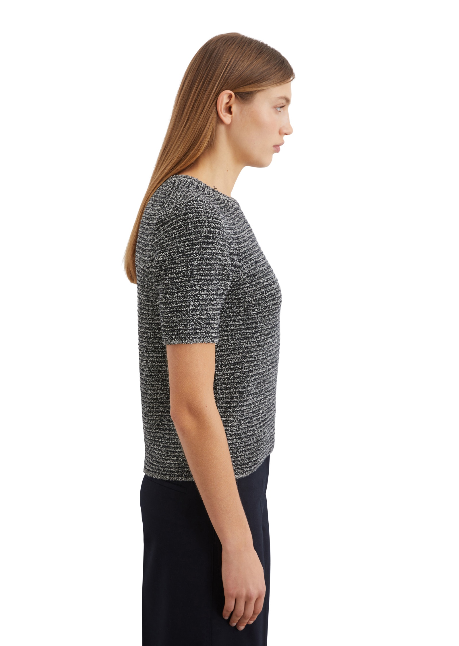 Marc O'Polo Rundhalspullover »aus Bouclé-Garn«