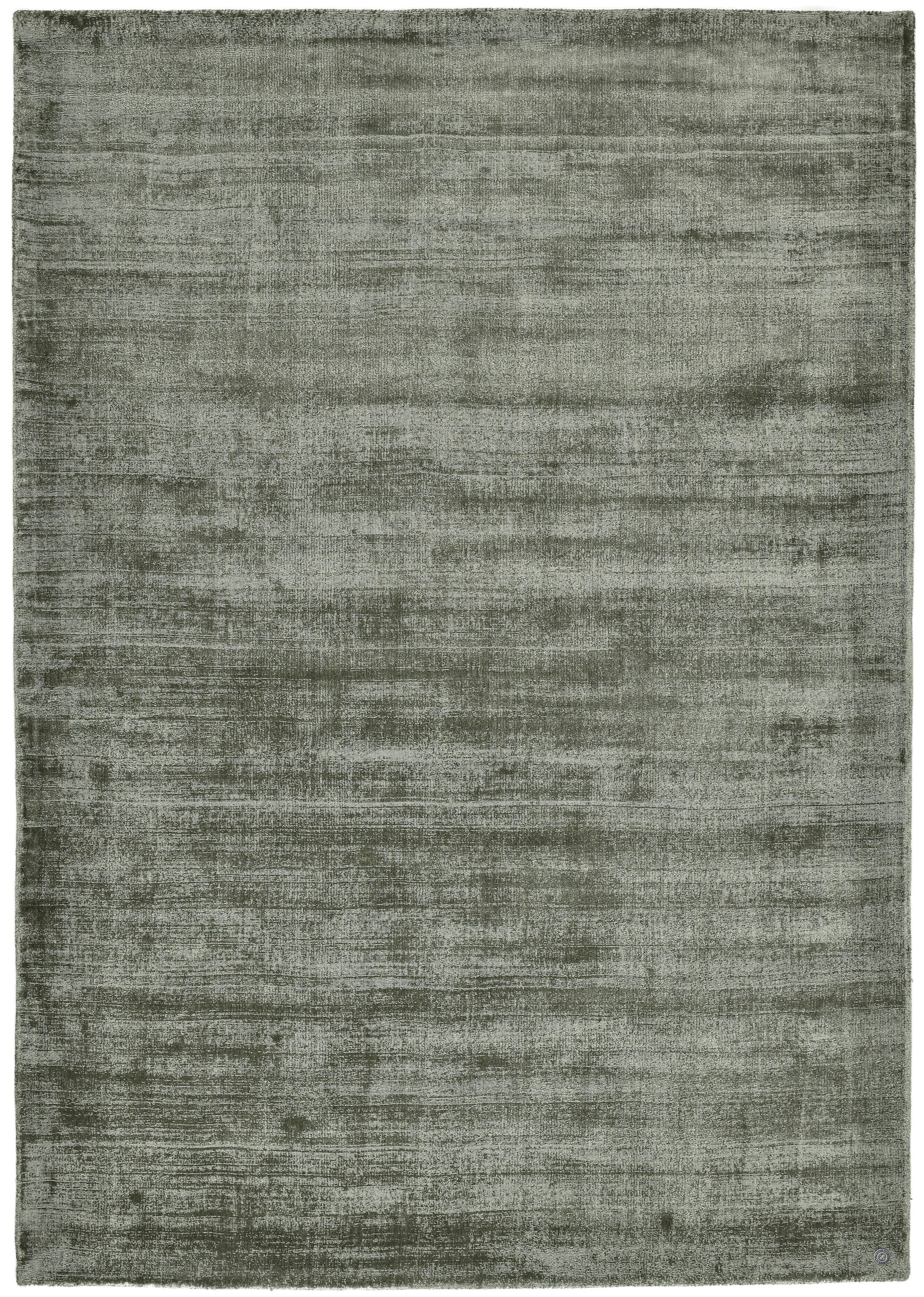 Teppich TOM TAILOR HOME "Shine uni", grün, B:250cm H:8mm L:300cm, Viskose, Teppiche, Teppich, Handweb Teppich, 100% Viskose, handgewebt, mit elegantem Schimmer