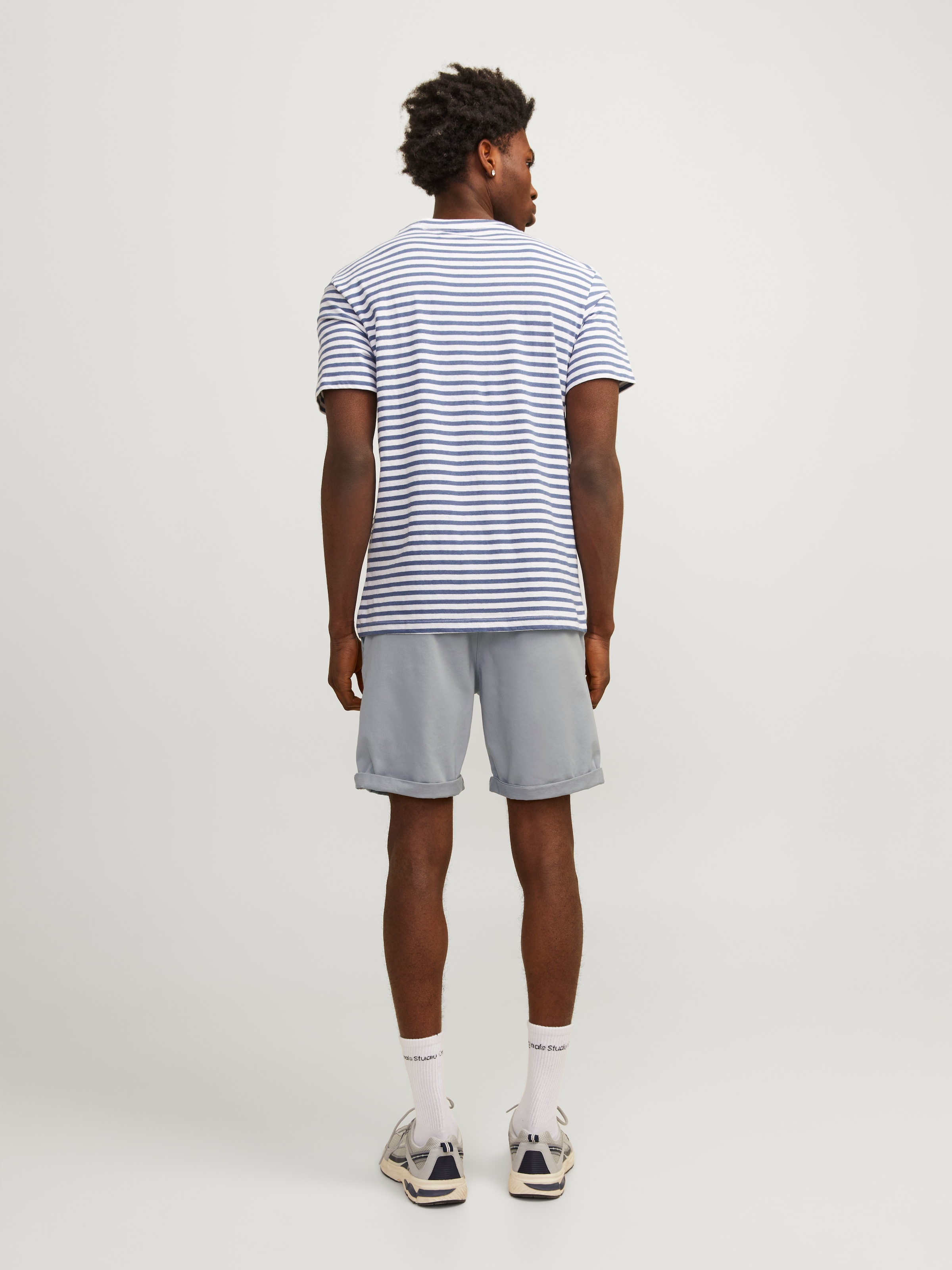 Jack & Jones Chinoshorts »JPSTBOWIE JJSHORTS S«, mit Aufschlag