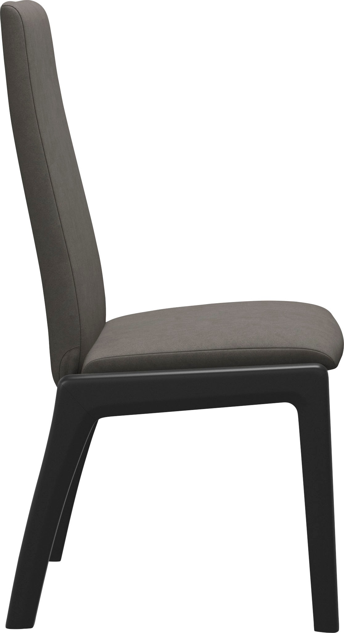 Stressless® Polsterstuhl »Laurel«, Microfaser DINAMICA, Low Back, Größe L, mit abgerundeten Beinen in Schwarz