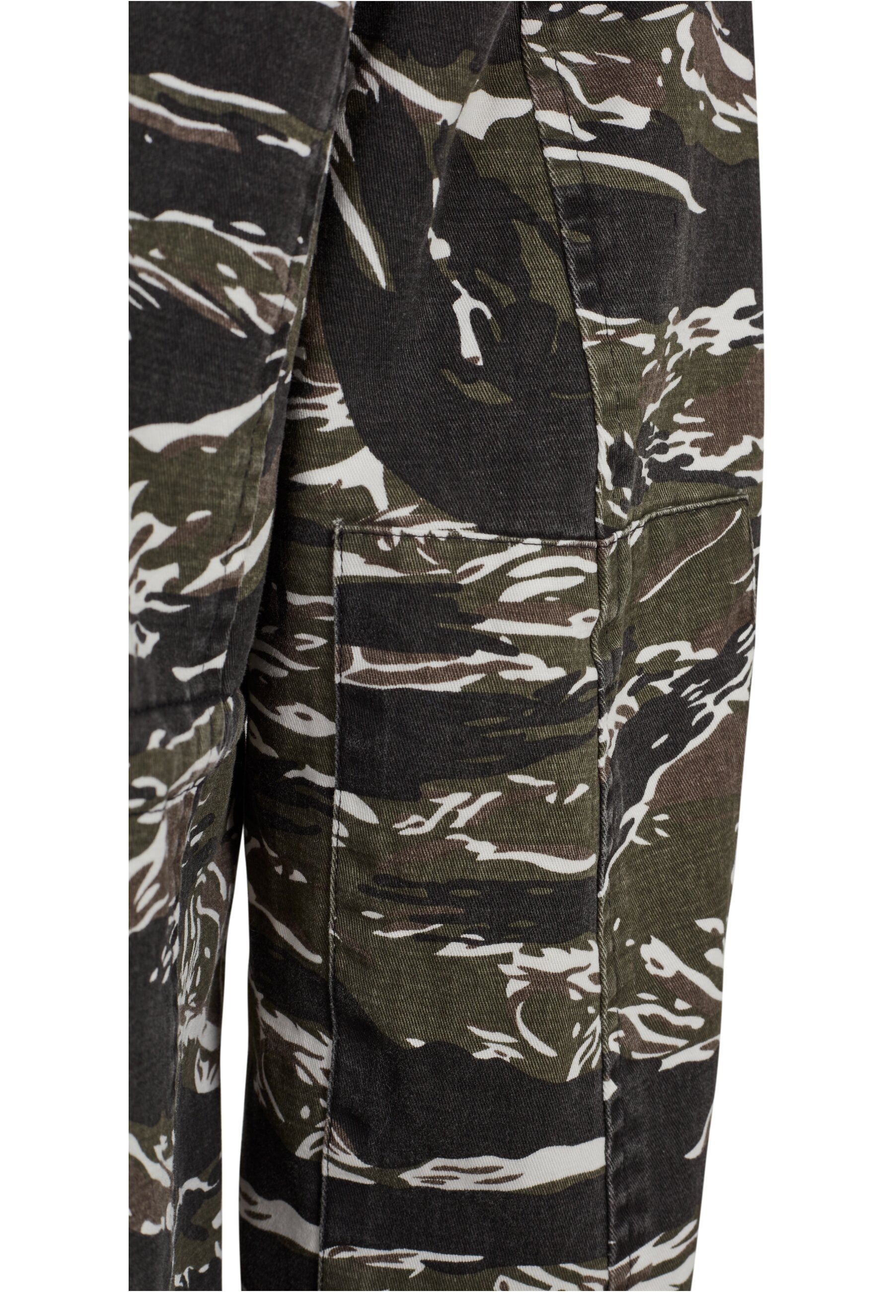 URBAN CLASSICS Allwetterjacke »Urban Classics Herren Tiger Camo Cotton Jacket«, (1 St.), mit Kapuze