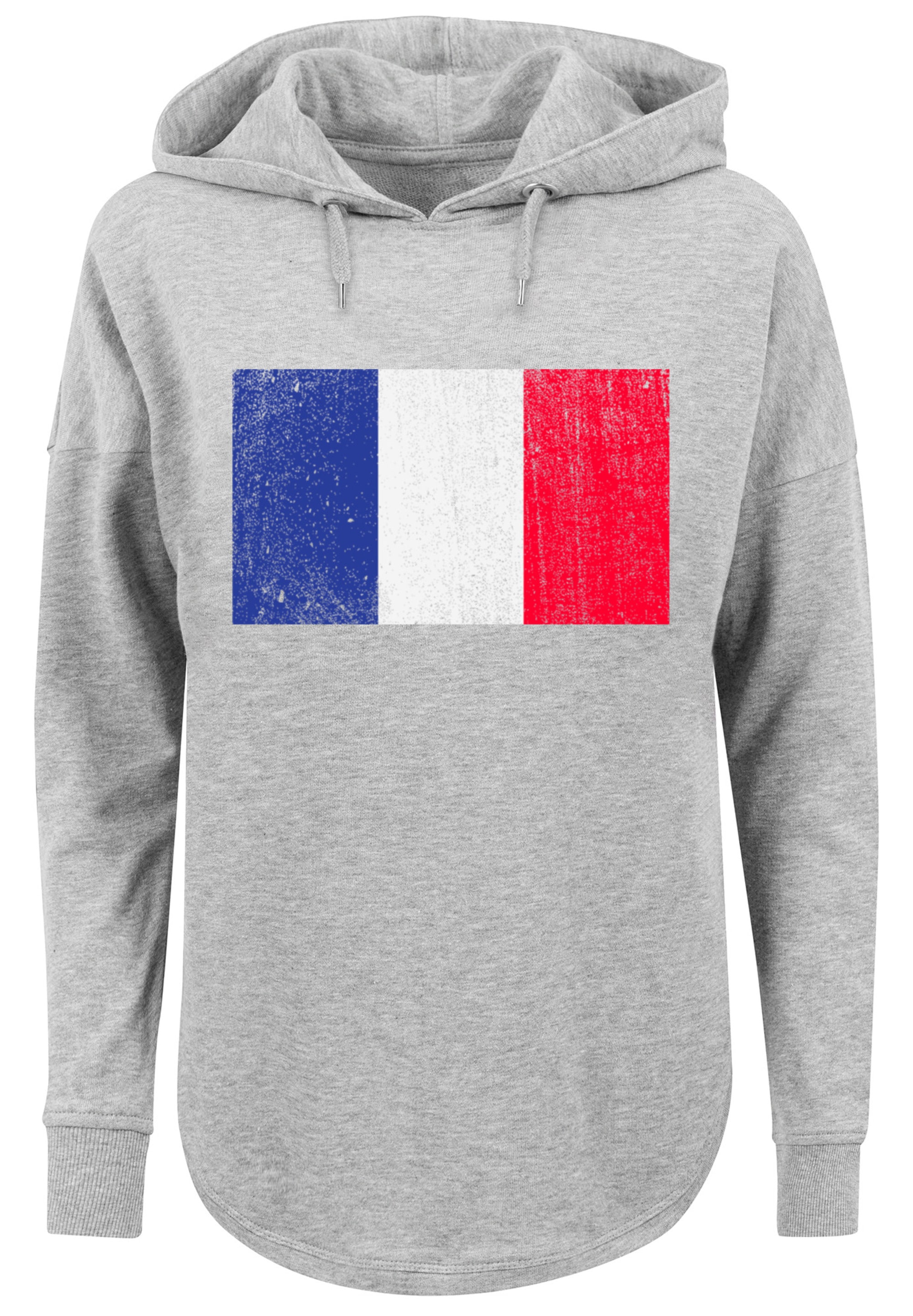 F4NT4STIC Kapuzenpullover "France Frankreich Flagge distressed", Print günstig online kaufen