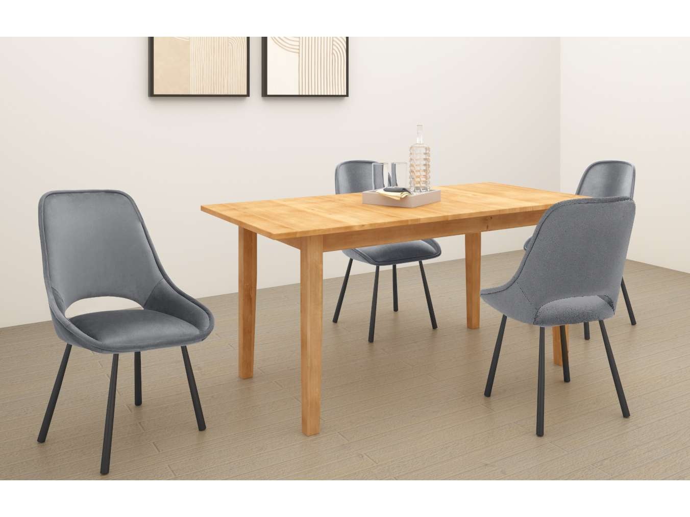 OTTO home Esstisch "Dakota" aus massivem Kiefernholz, ausziehbar, Breite 16 günstig online kaufen