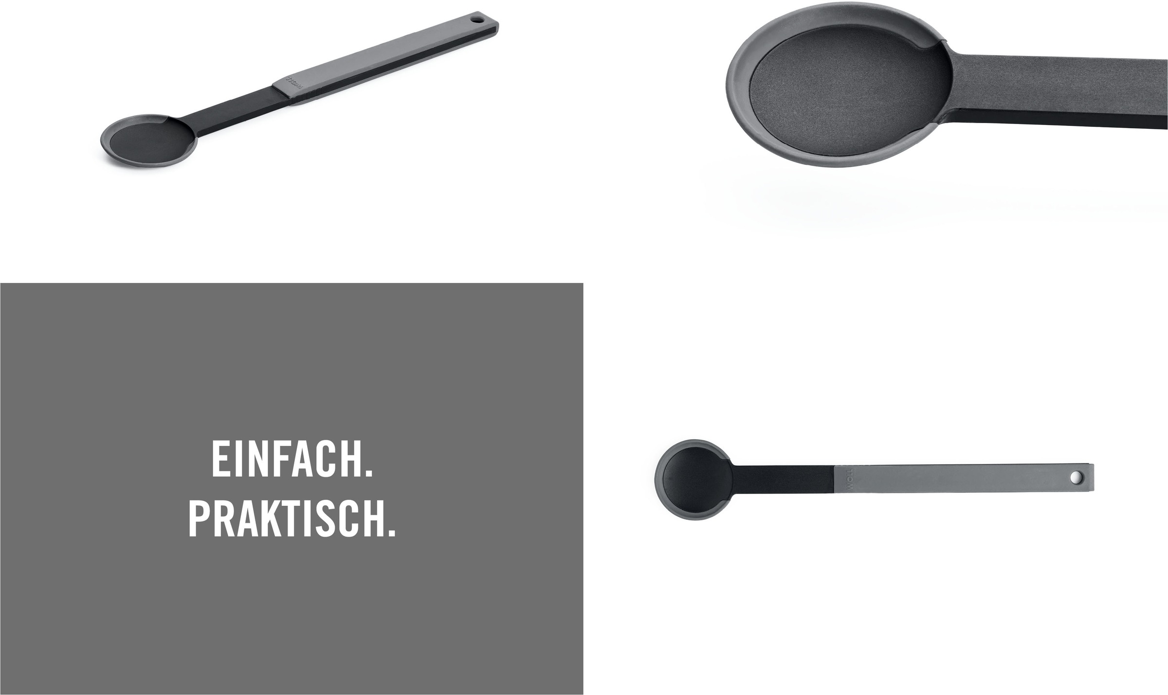 WOLL Kochlöffel »Cook it«, (1 tlg.), aus hochwertigem Kunststoff und Silikon