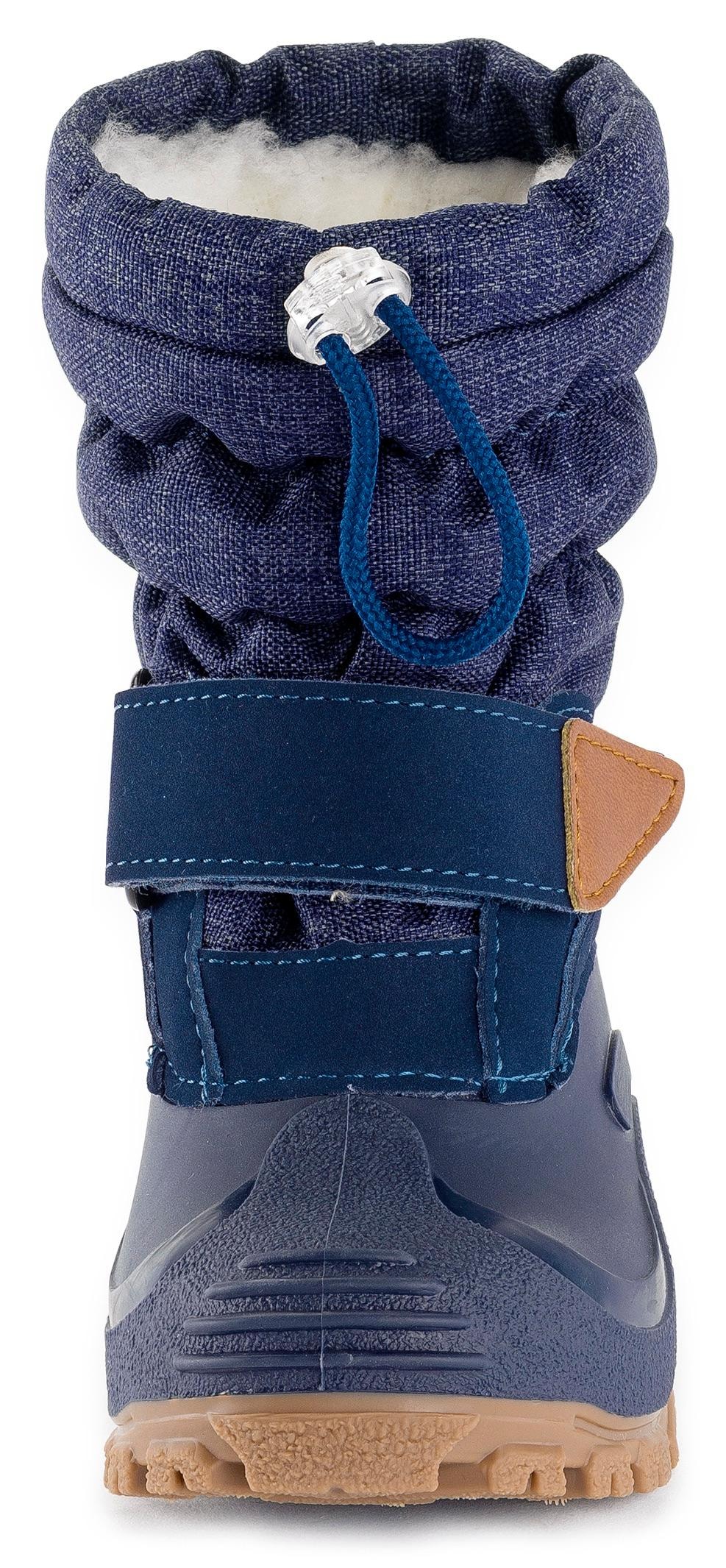 Lurchi Snowboots »Finn«, Winterboots mit Schurwolle, Größenschablone zum Download