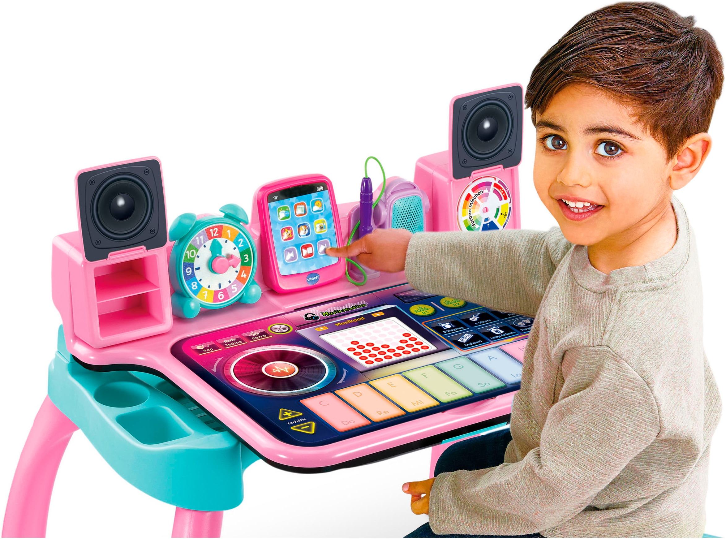 Vtech® Spieltisch »6-in-1 Magischer Schreibtisch«, mit Licht und Sound