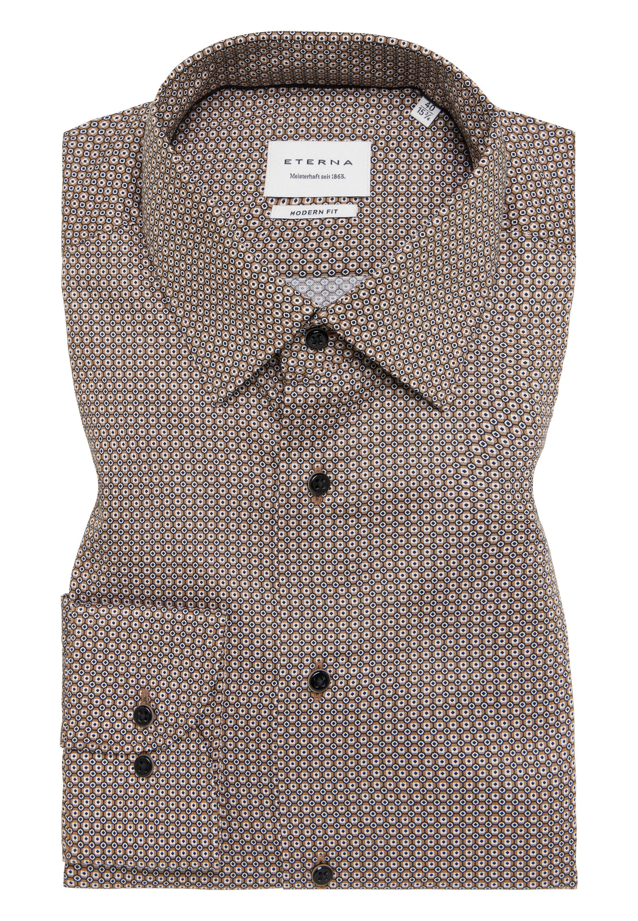 Eterna Langarmhemd »MODERN FIT« NON IRON (bügelfrei)