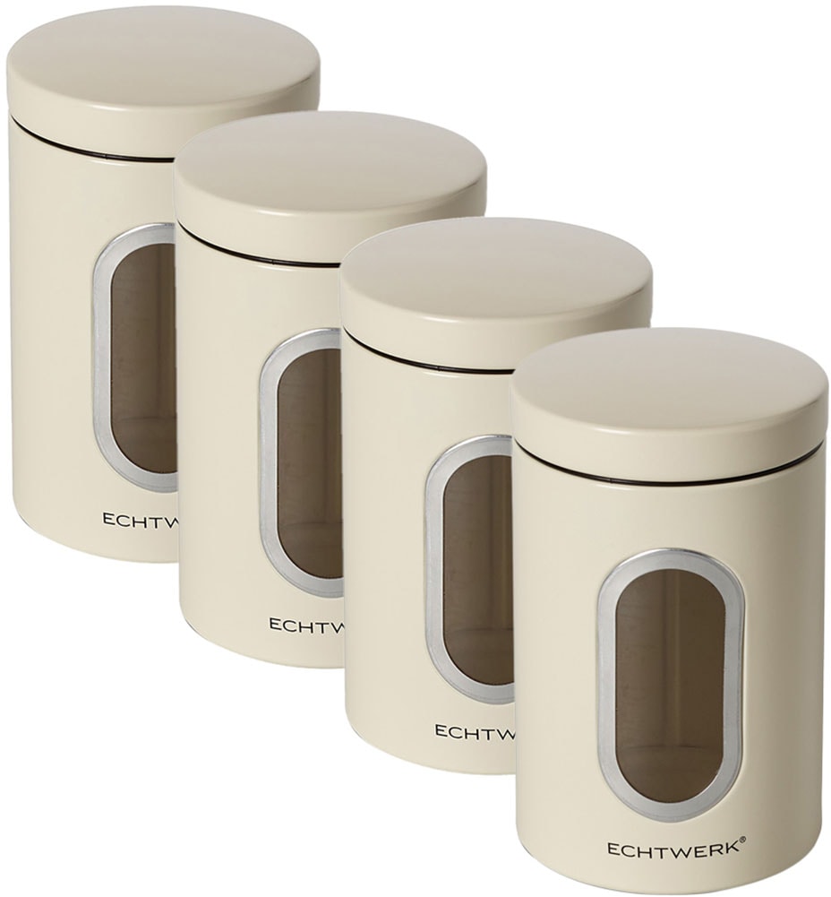 ECHTWERK Vorratsdose "Aufbewahrungsdosen-Set" Set, 4 Stk. tlg. für Mehl, Mü günstig online kaufen