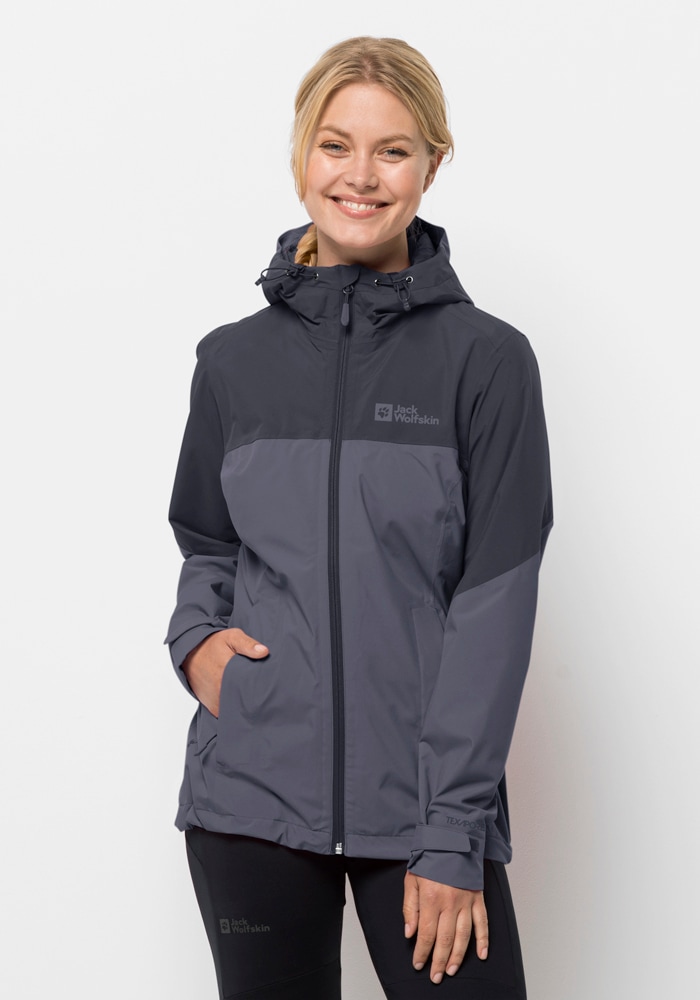 Jack Wolfskin Outdoorjacke "WEILTAL 2L JKT W", mit Kapuze günstig online kaufen