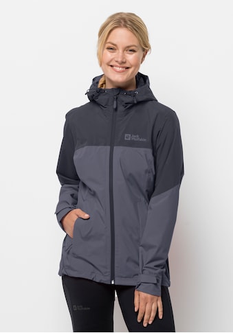 Outdoorjacke »WEILTAL 2L JKT W«, mit Kapuze